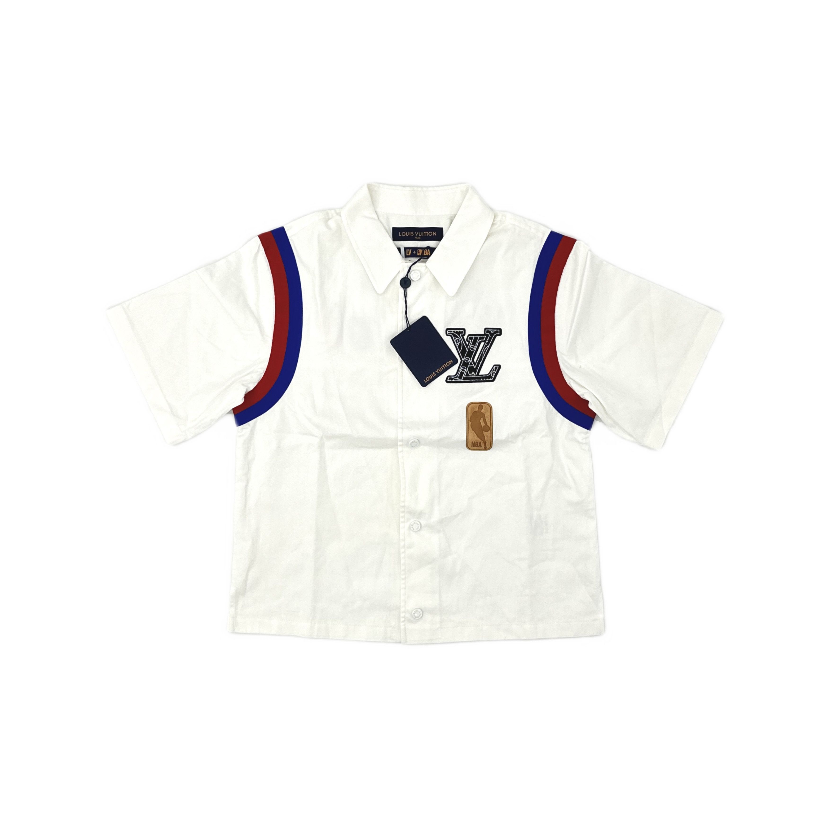 Louis Vuitton Louis Vuitton x NBA Logo Short Sleeve Shirt Size S Size US S / EU 44-46 / 1 - 1 Thumbnail