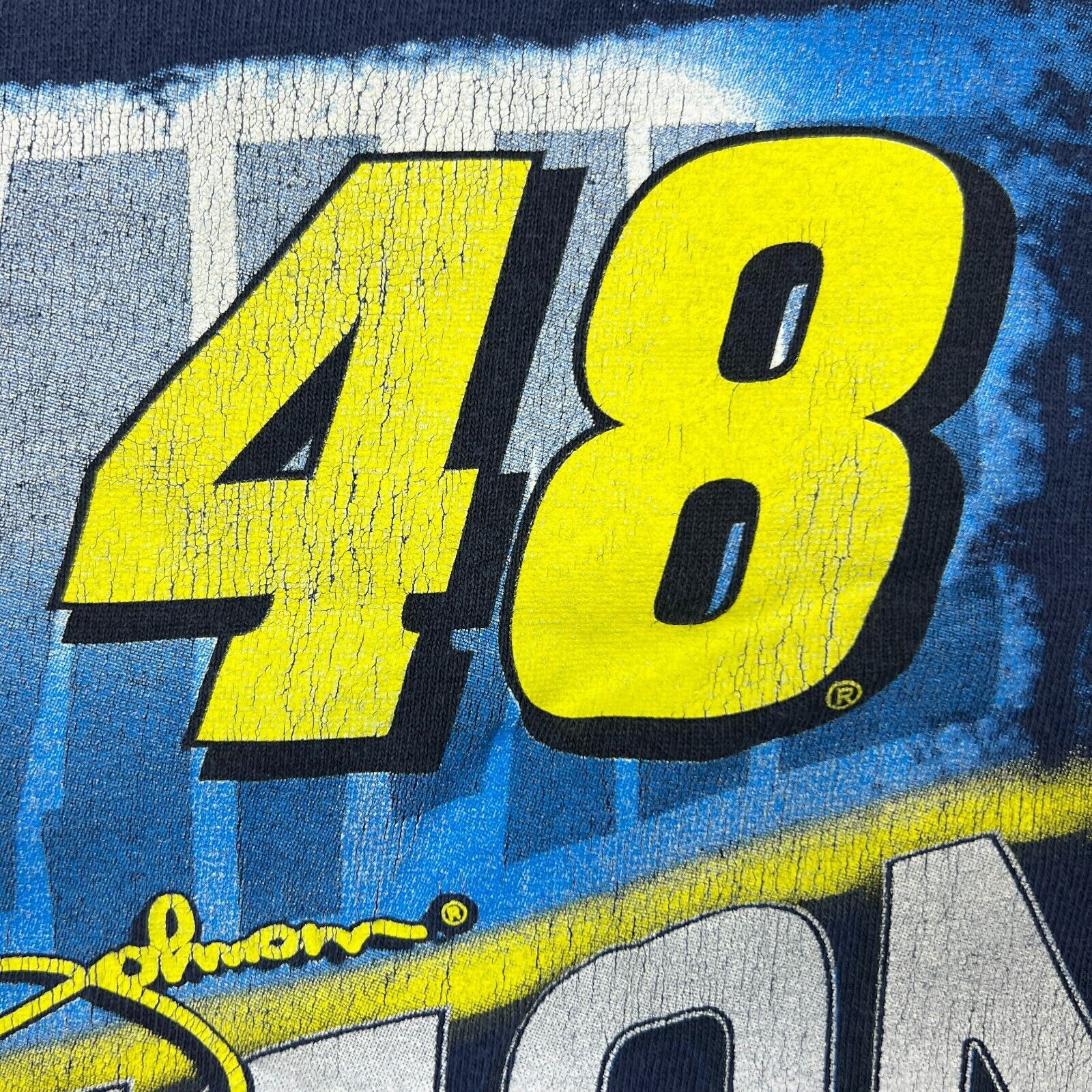 NASCAR × Vintage × Winners Circle VTG 2008 Winners Circle T Shirt Jimmie Johnson NASCAR Tee Size US M / EU 48-50 / 2 - 7 Thumbnail