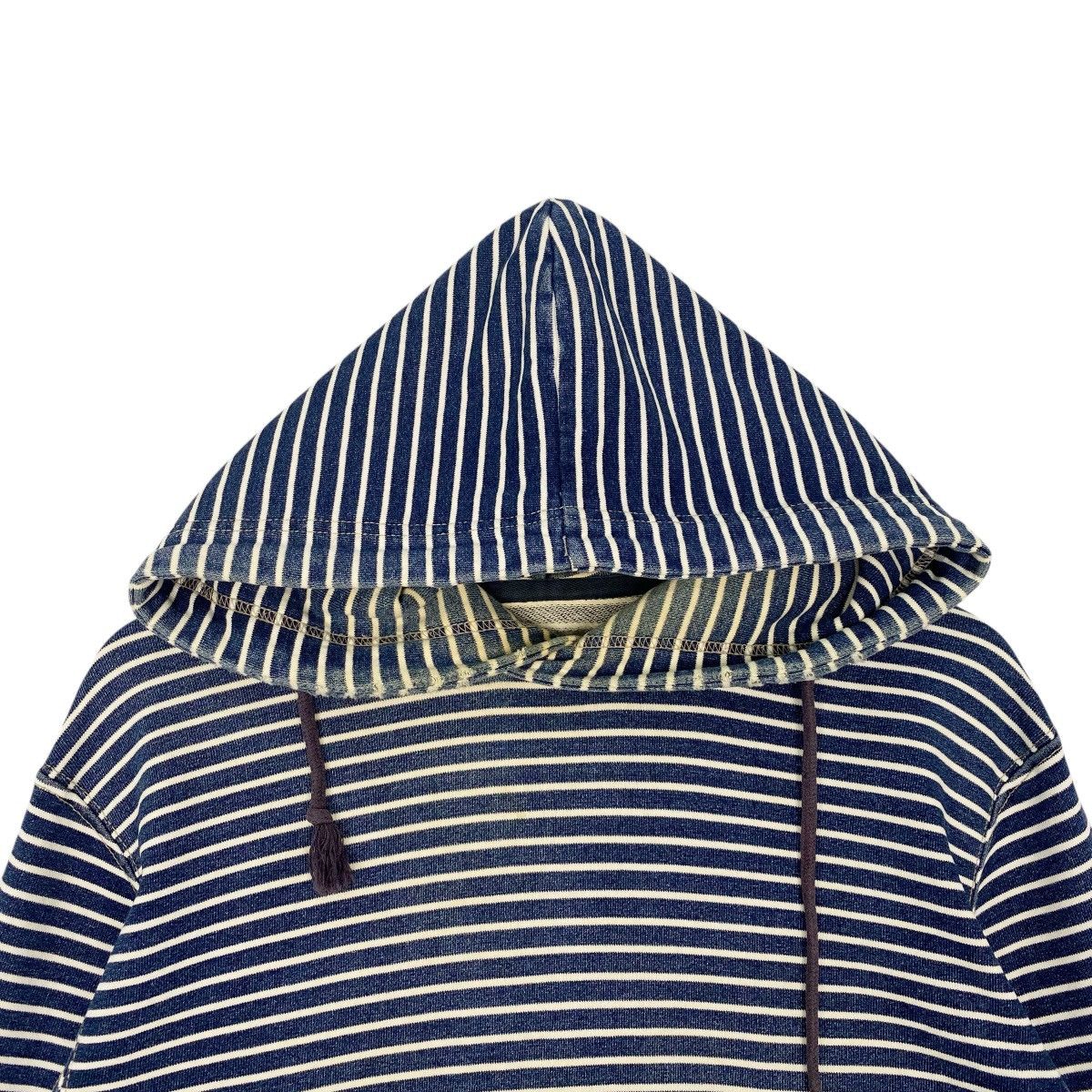 Vintage Vintage Anti Ballistic Hoodie Sweater Blue/White Size L Size US L / EU 52-54 / 3 - 4 Thumbnail