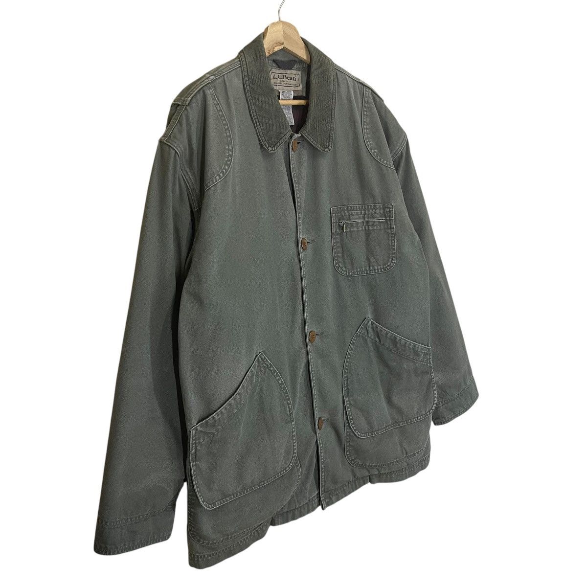 L.L. Bean Vintage 90's L.L. Bean Chore Hunting Duck Jacket Size US XL / EU 56 / 4 - 2 Thumbnail