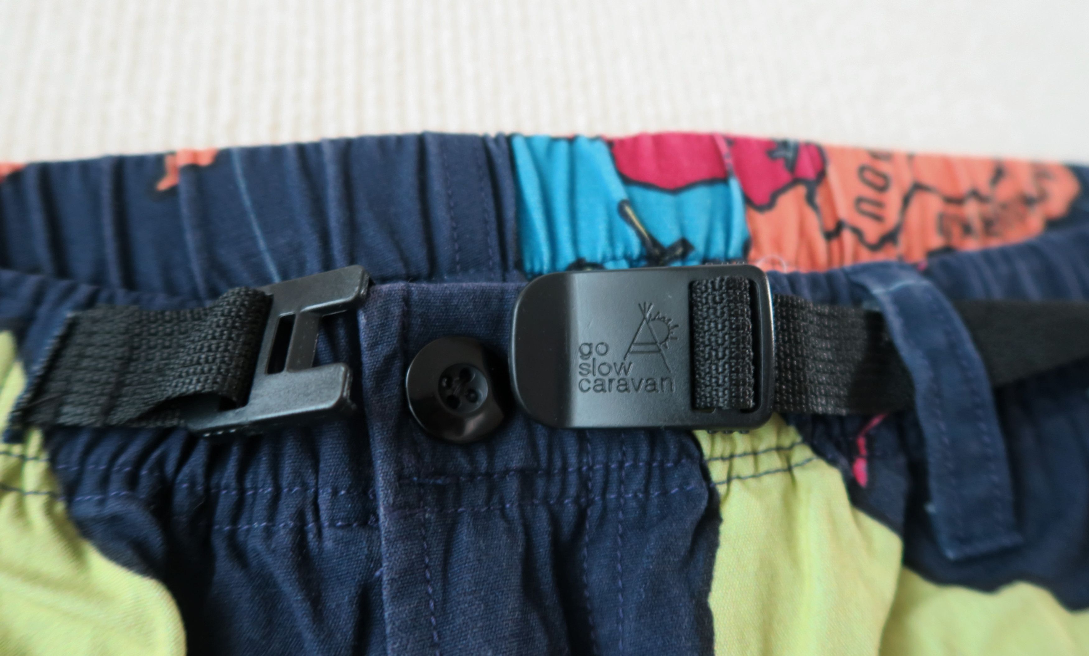 go slow caravan Go Slow Caravan Japan Map 7-Pocket Easy Pants Size US 34 / EU 50 - 4 Thumbnail
