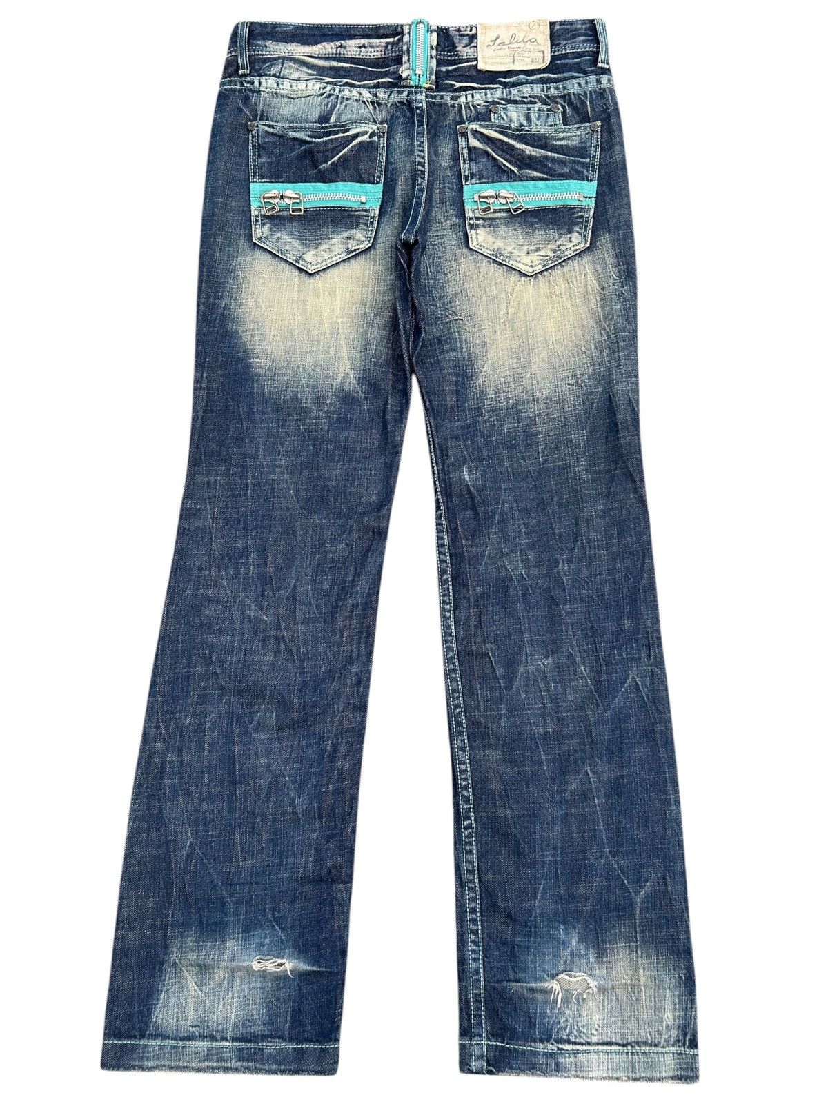 Kapital YOSHITOMO NARA LOLITA Vintage Distressed Rusty Denim Jeans Size US 34 / EU 50 - 1 Thumbnail