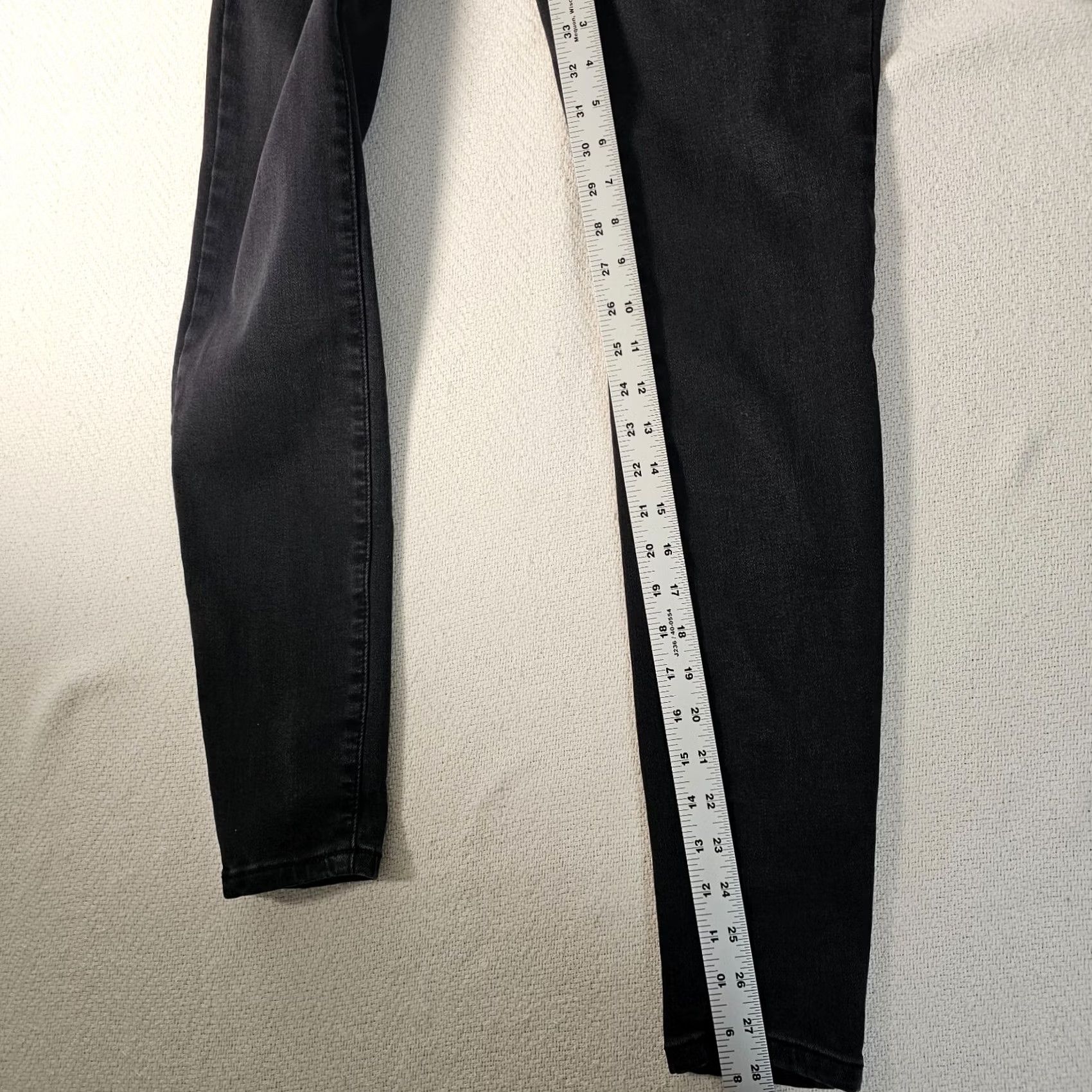 Vintage Aéropostale High Rise Curvy Jegging Jean Women's Size 2 Black 5-Pocket Stretch Size 26" / US 2 / IT 38 - 7 Thumbnail