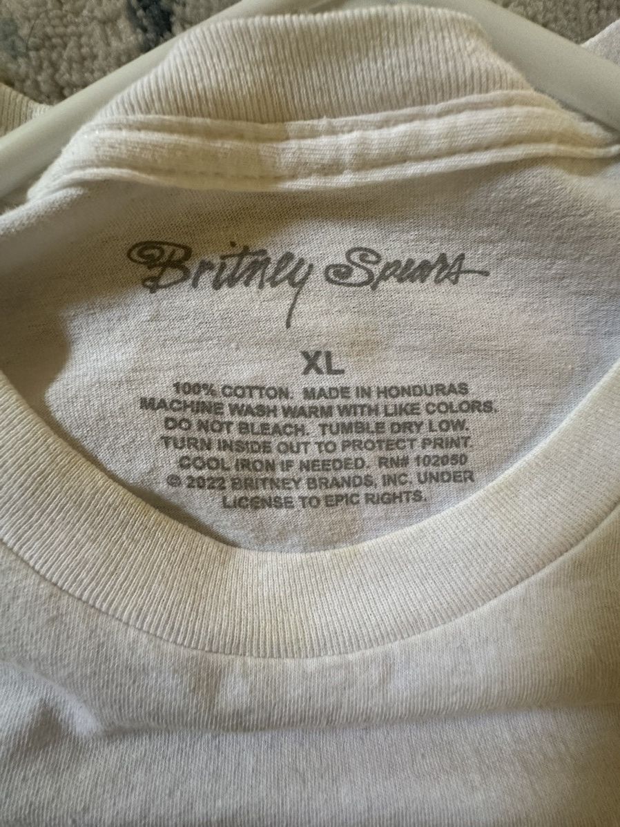 Other Vintage y2k Britney spears tee shirt Size US XL / EU 56 / 4 - 3 Thumbnail