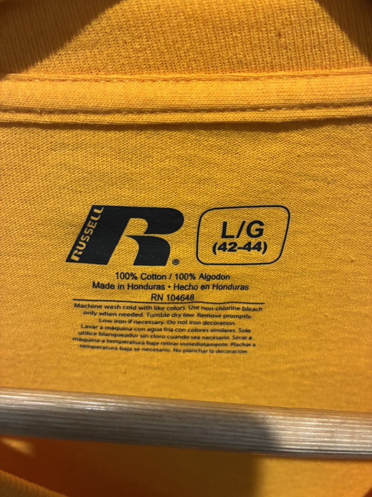 Other Russell Athletic yellow long sleeve Cal Bears shirt Size L Size US XL / EU 56 / 4 - 3 Thumbnail