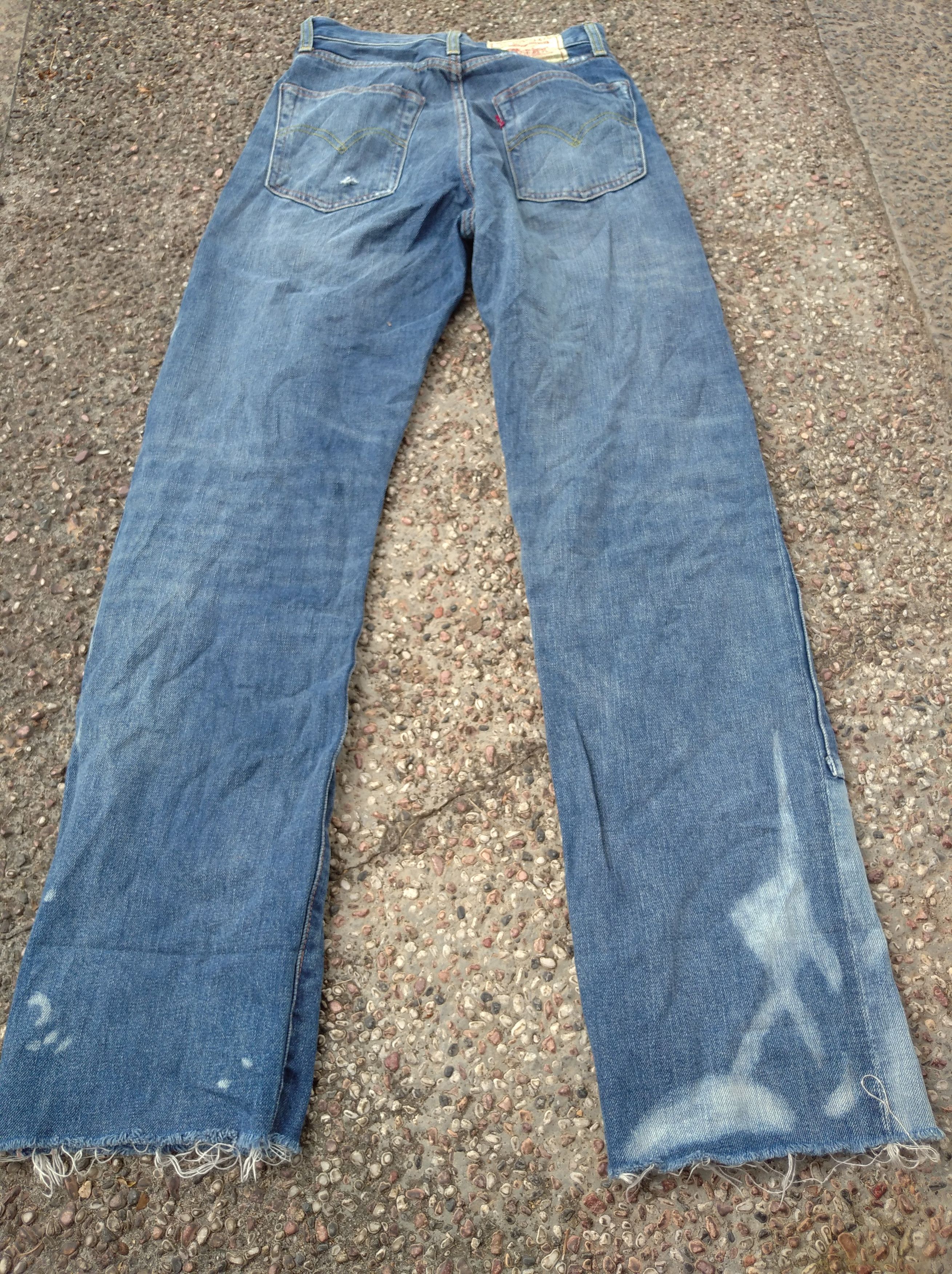 Levi's × Levi's Vintage Clothing Levi's 701 selvedge jeans big E distressed Size US 26 / EU 42 - 2 Thumbnail