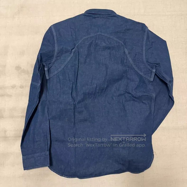 RRL Ralph Lauren RRL Ralph Lauren Old blue dye workwear shirt Size US M / EU 48-50 / 2 - 6 Thumbnail