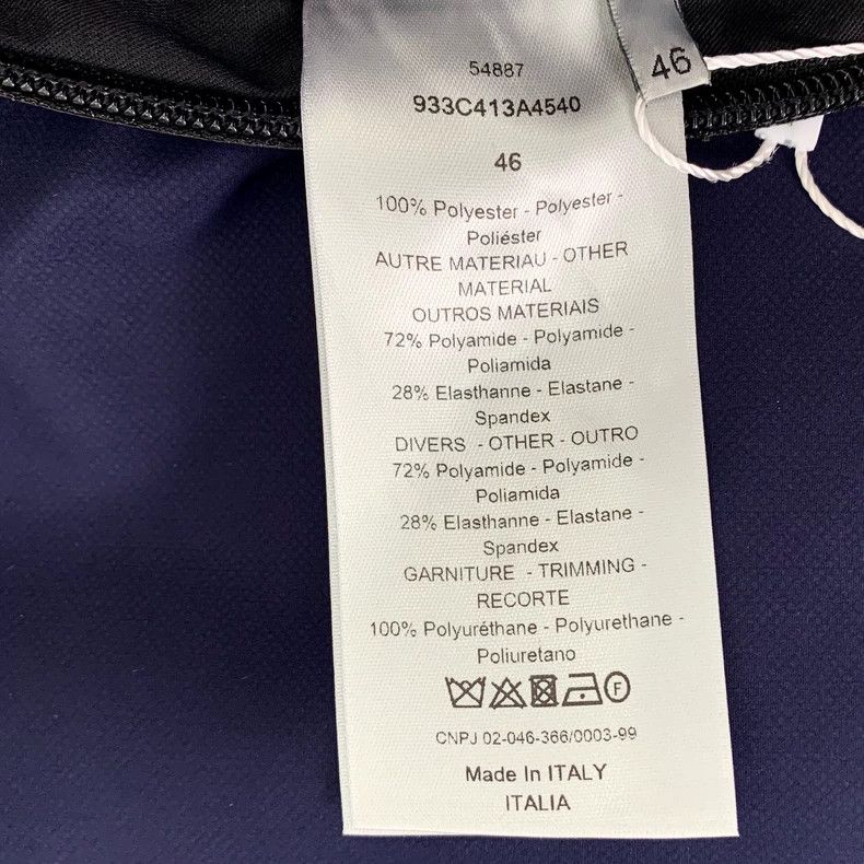 Dior Dior Dark blue reflective strip hooded zipper long-sleeved Size US S / EU 44-46 / 1 - 6 Thumbnail