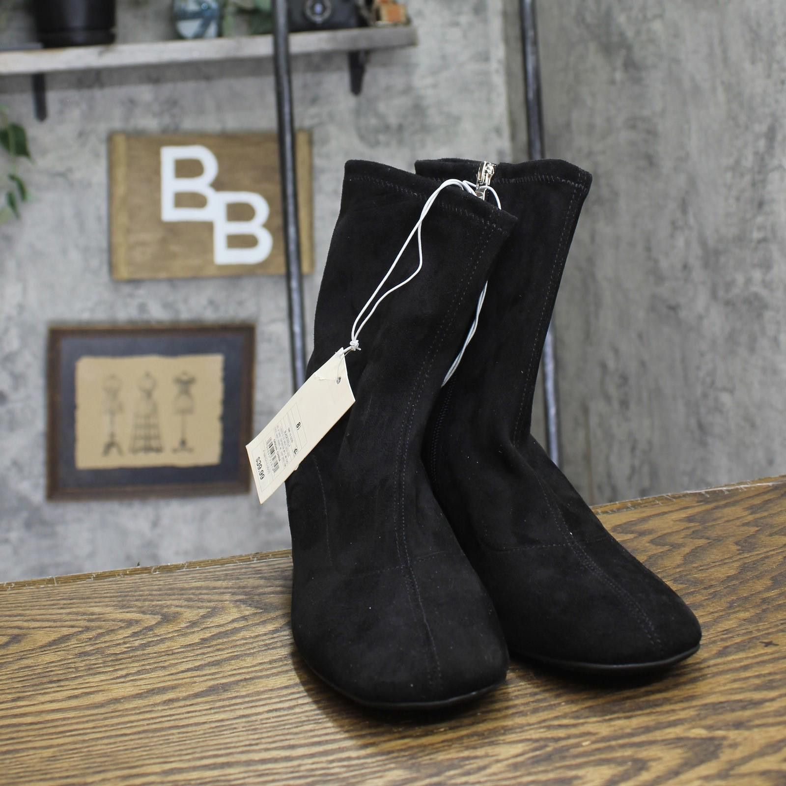 Other A New Day Womens Dolly Ankle Boots 88098514 Black 8.5m Size US 8.5 / IT 38.5 - 3 Thumbnail