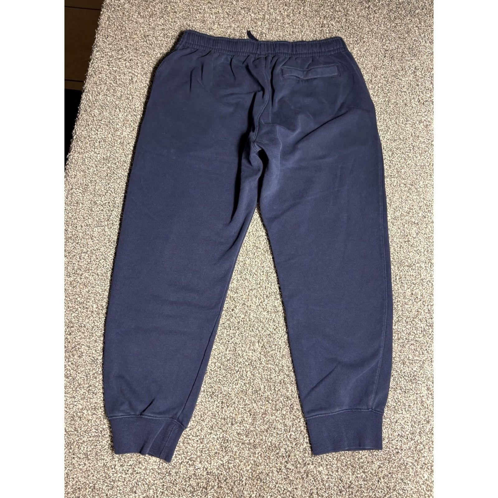 Nike Nike Club Fleece Joggers Pants Mens Large Blue Sweatpants CJ1616 Size US 33 - 2 Thumbnail