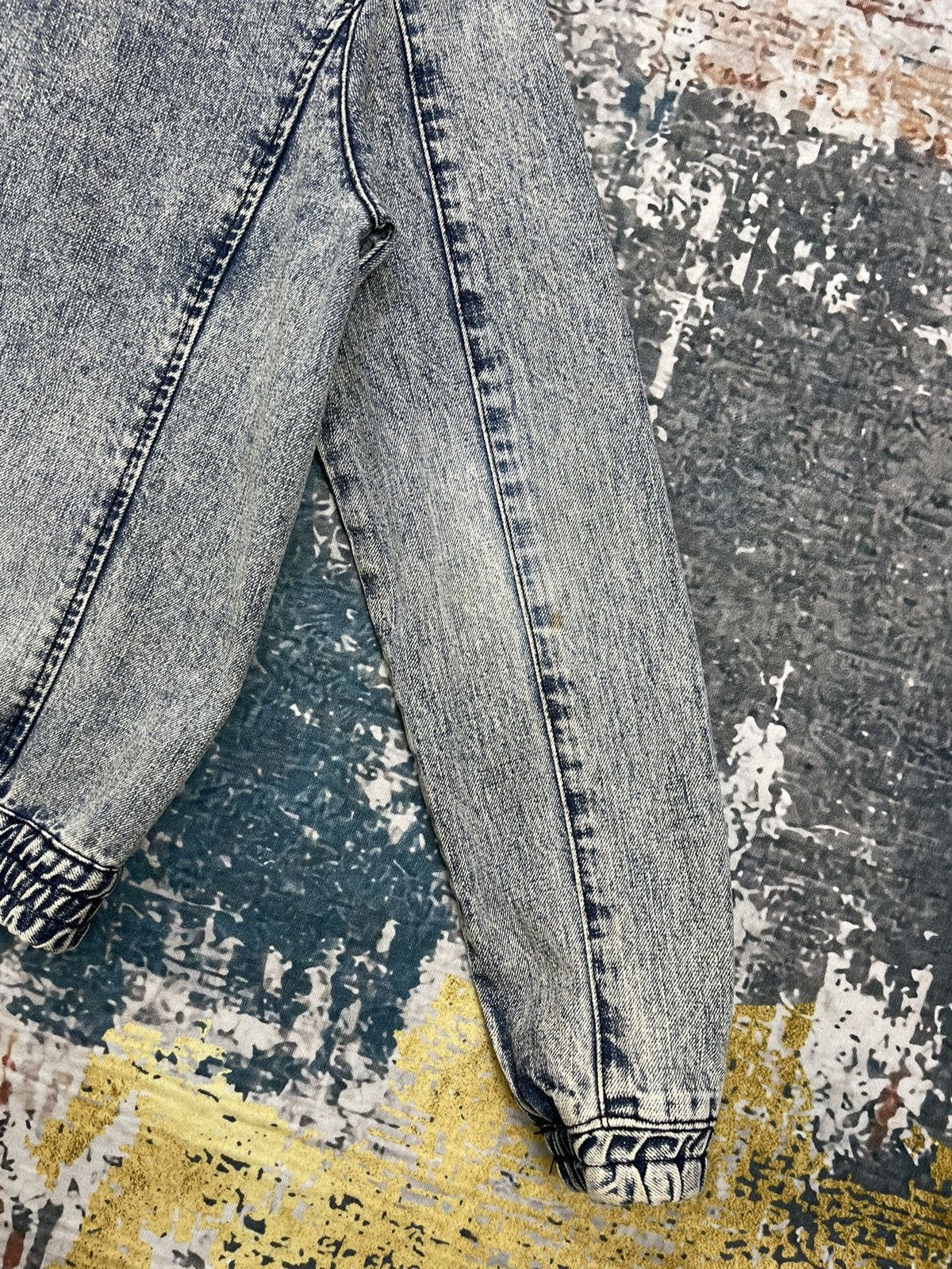 Japanese Brand Cecil McBee Washed Denim Rider Jacket Size M / US 6-8 / IT 42-44 - 10 Thumbnail
