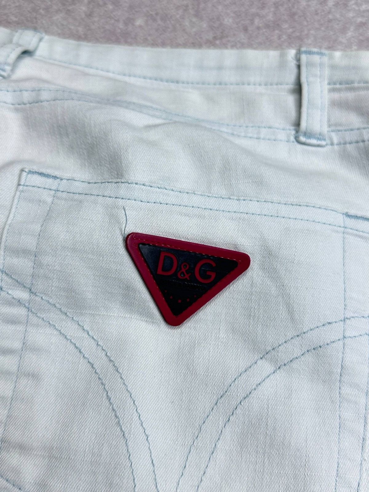 Dolce & Gabbana Vintage 90s Dolce Habbana Y2K Baggy Jeans 30 Size US 30 / EU 46 - 3 Thumbnail