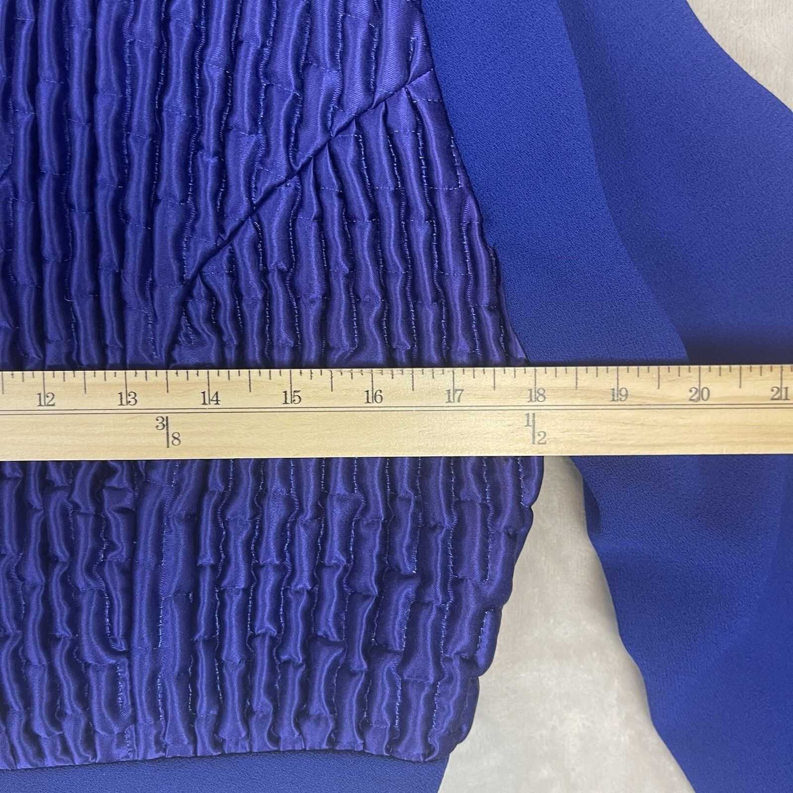 Joseph Ribkoff Vtg Joseph Ribkoff Blue Quilted Bolero Cropped Jacket Canada Size M / US 6-8 / IT 42-44 - 10 Thumbnail