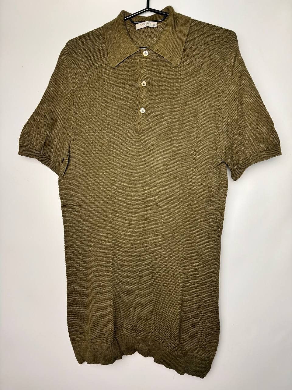 Circolo 1901 circolo 1901 Knit polo shirt olive Size S Men Size US S / EU 44-46 / 1 - 1 Thumbnail