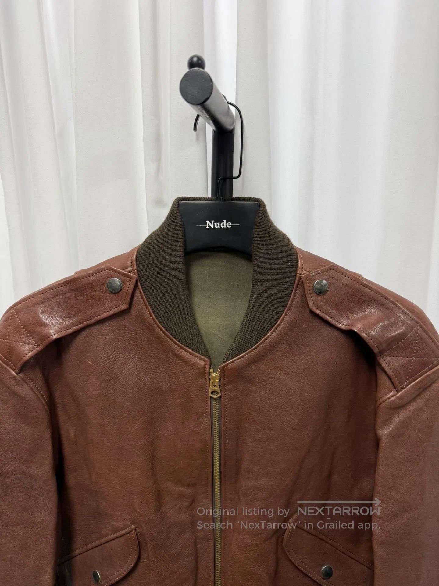 Y's for Men Yohji Yamamoto Y's Men's Leather Jacket. Size US M / EU 48-50 / 2 - 3 Thumbnail