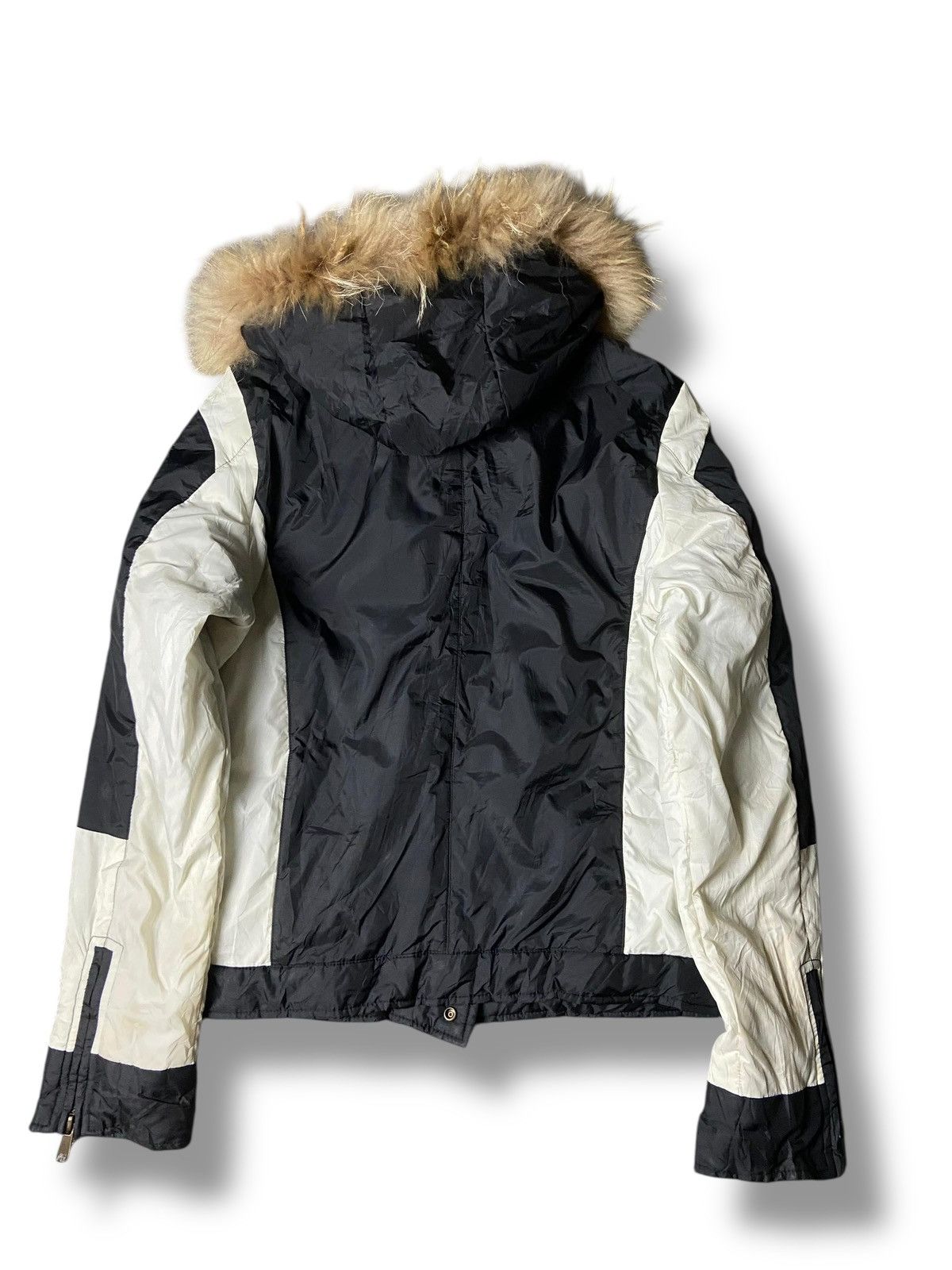 Japanese Brand KissMark Brand Insulated Jacket with Faux Fur Hood (160) Size US M / EU 48-50 / 2 - 2 Thumbnail