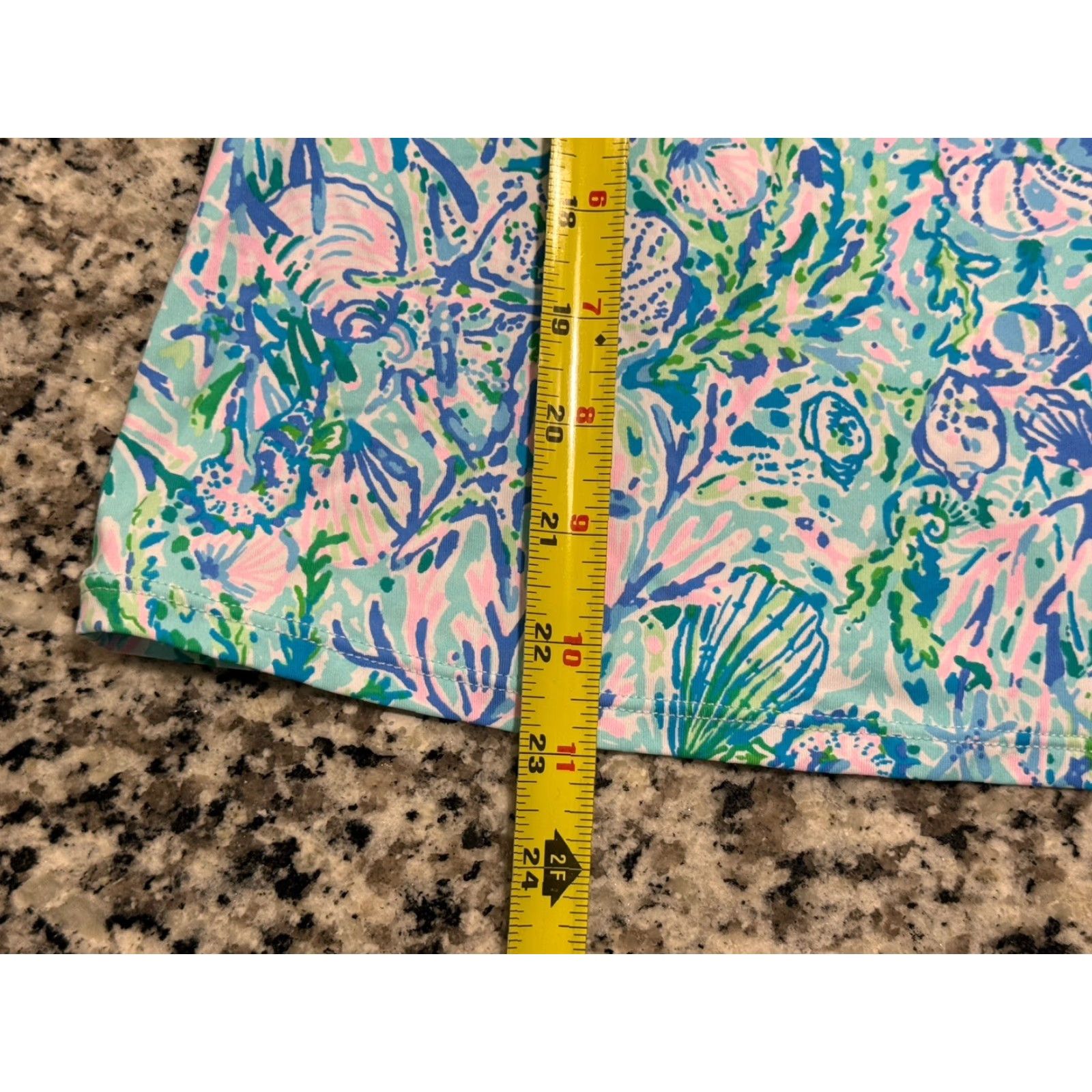 Lilly Pulitzer Lilly Pulitzer Tank Top Canna Bra Surf Blue XL UPF 50+ Multicolor Womens Sleeveless Activewear Shirt Size XL / US 12-14 / IT 48-50 - 3 Thumbnail