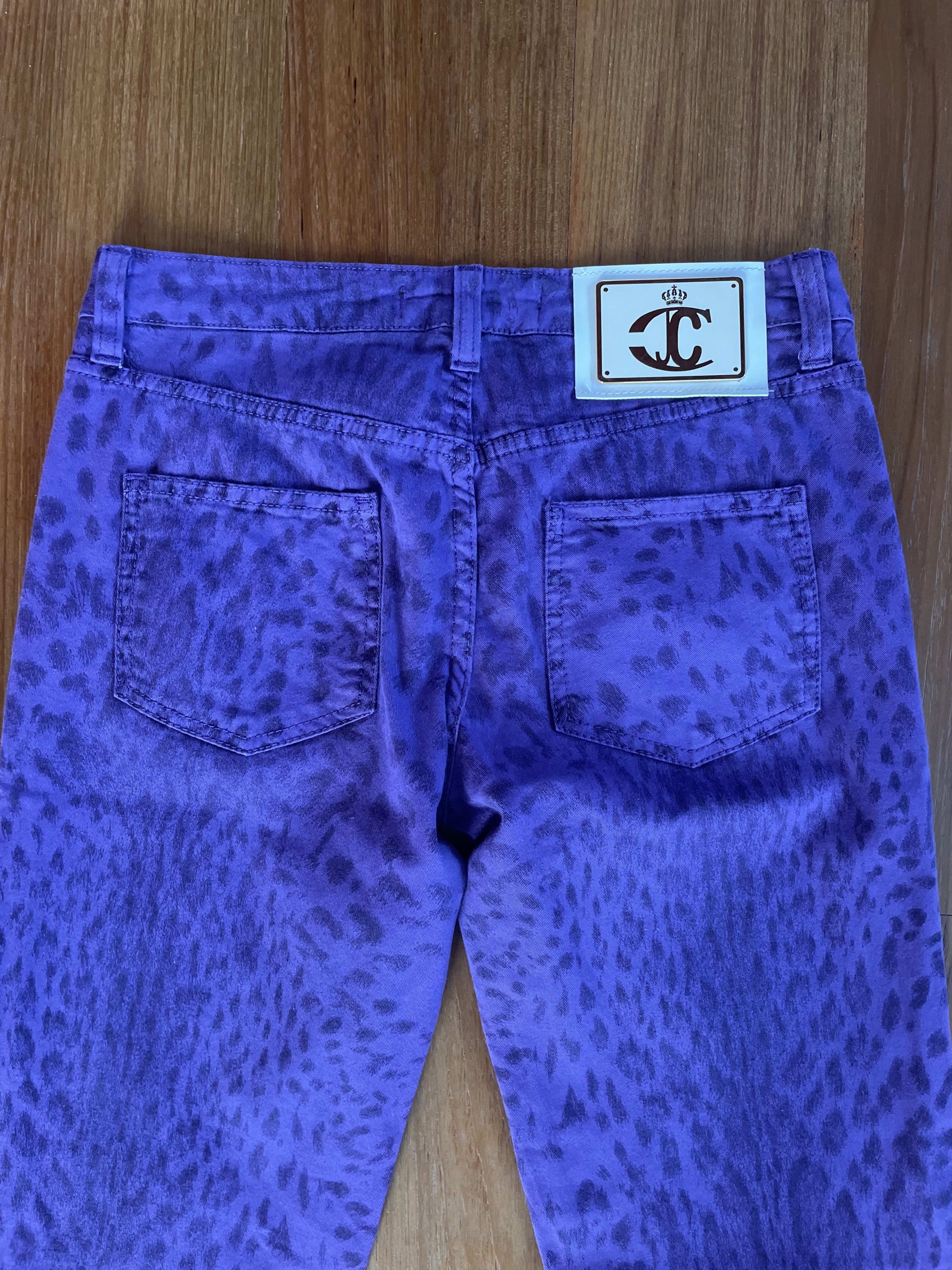 Roberto Cavalli × Vintage Roberto Cavalli y2k Vintage Full Print Pants Size 28" / US 6 / IT 42 - 7 Thumbnail