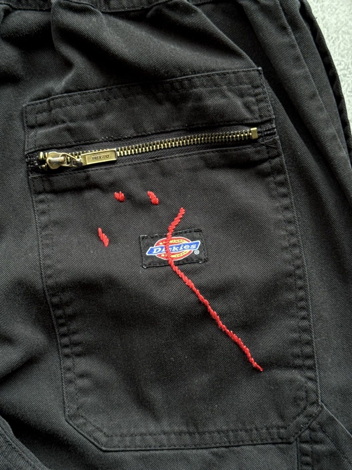 Dickies Hand Made Fake Embroidered Stains Overalls Dickies Work Wear Size US 32 / EU 48 - 9 Thumbnail