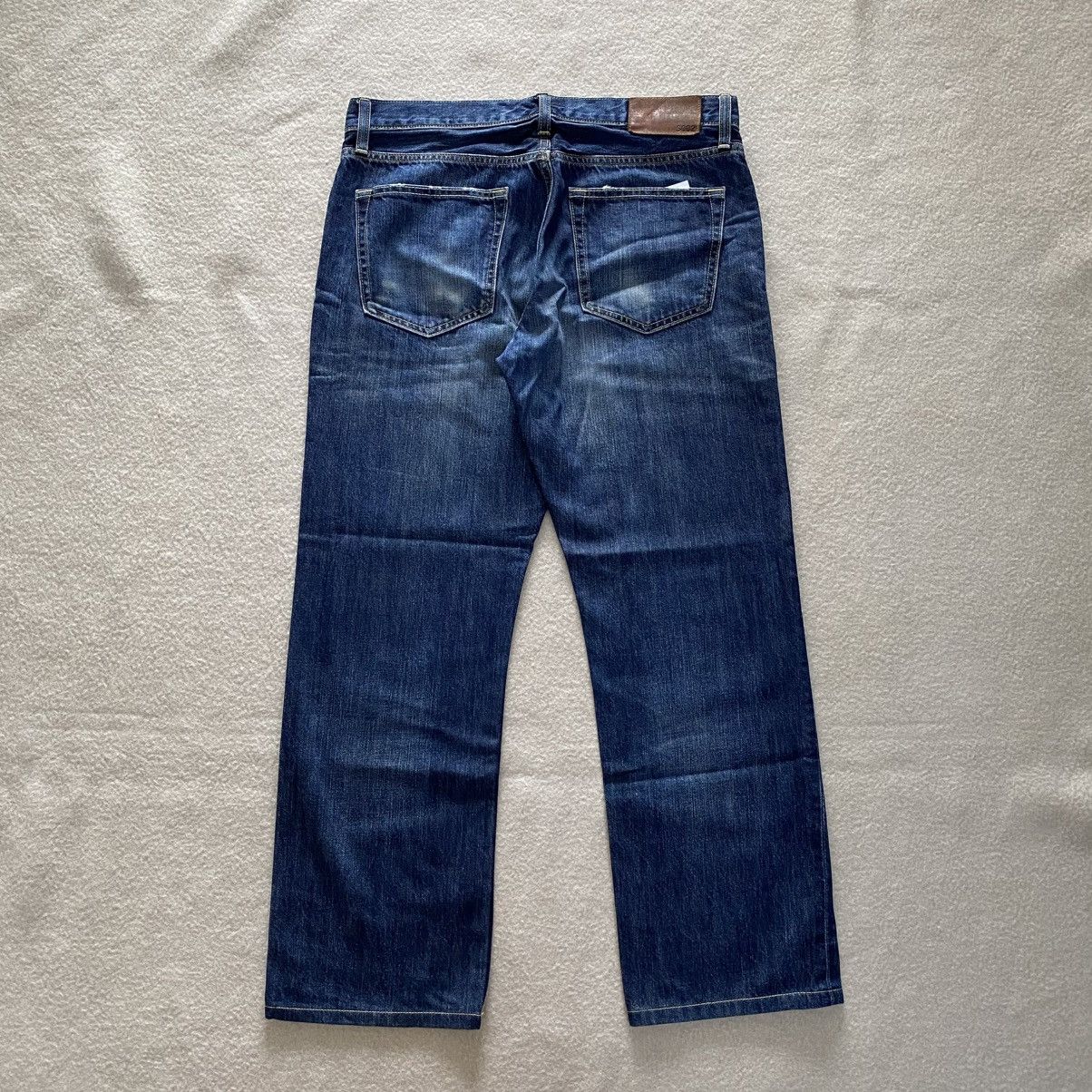 Japanese Brand Uniqlo Distressed Denim w33 Size US 33 - 4 Thumbnail