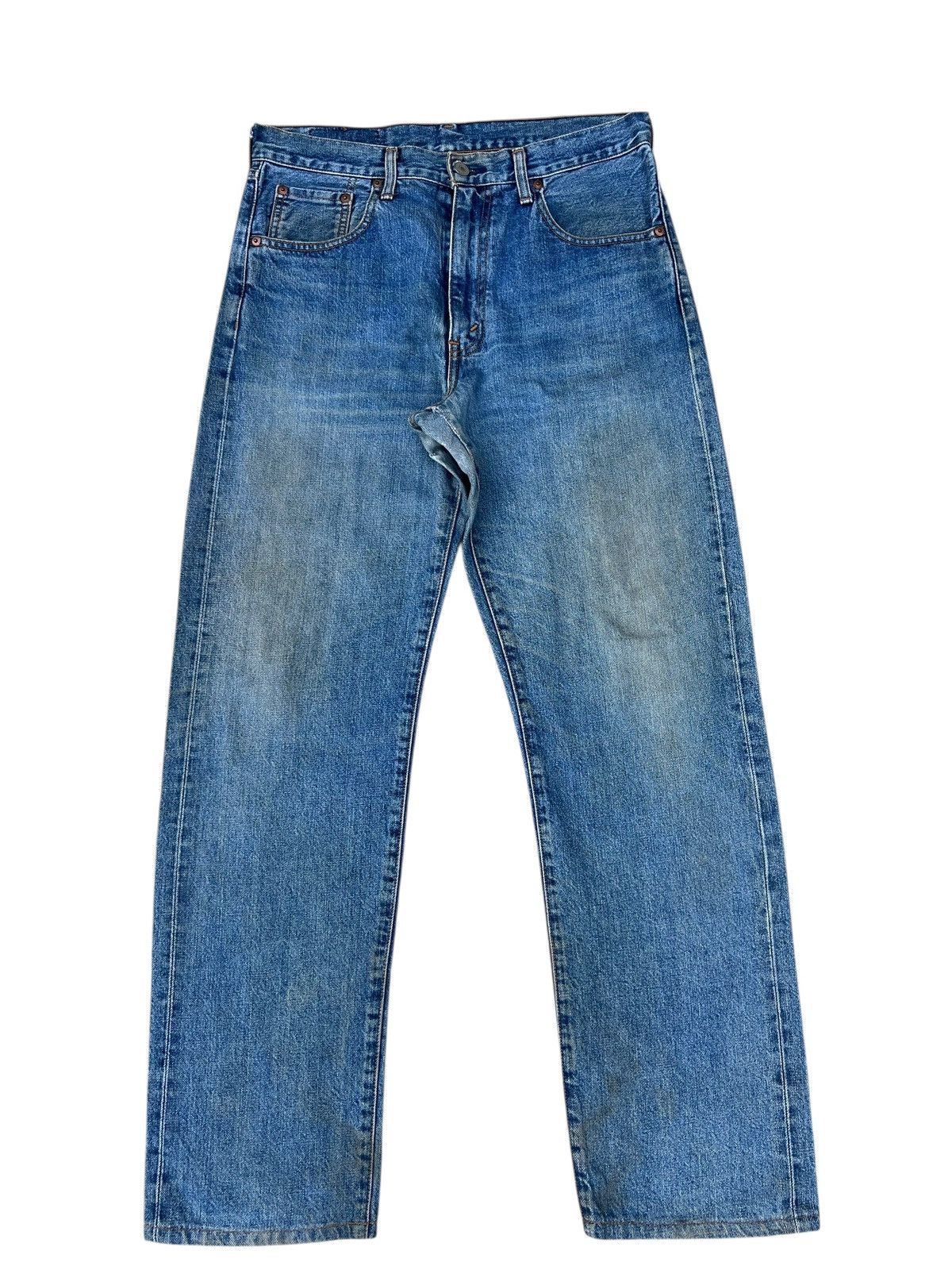 Levi's 1994 Levi’s 502 XX Big E Aging Mud Denim Selvedge Jeans Size US 32 / EU 48 - 1 Thumbnail