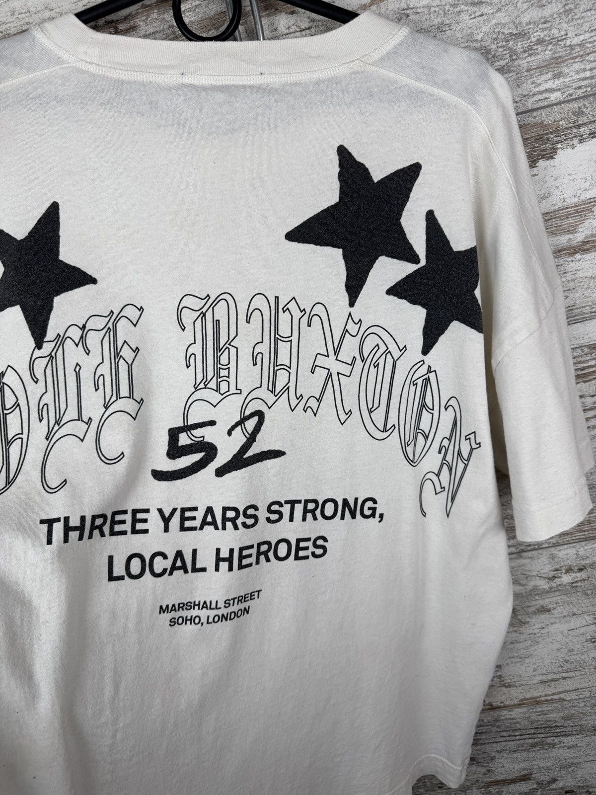 Cole Buxton Mens Vintage Cole Buxton T-shirt white Anniversary Logo Tee Size US M / EU 48-50 / 2 - 14 Thumbnail