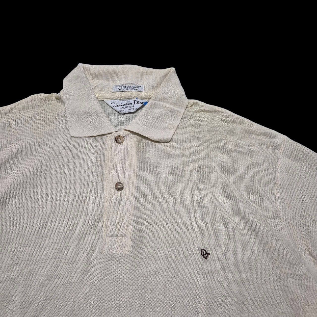 Christian Dior Monsieur Vintage Christian Dior Monsieur Polo Shirts Size US L / EU 52-54 / 3 - 2 Thumbnail