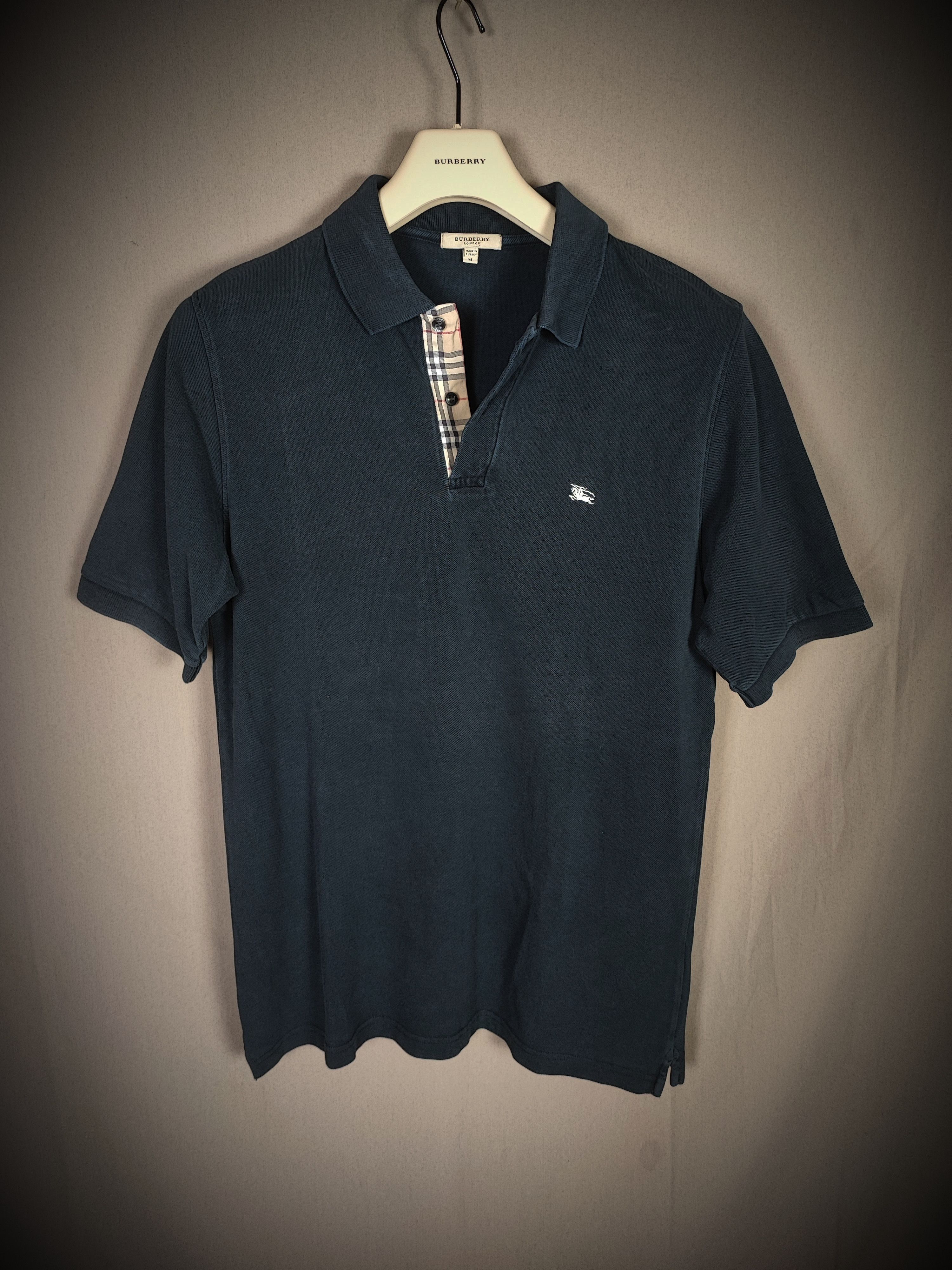 Burberry 🔥 Burberry Polo M Black🔥 Size US M / EU 48-50 / 2 - 2 Thumbnail