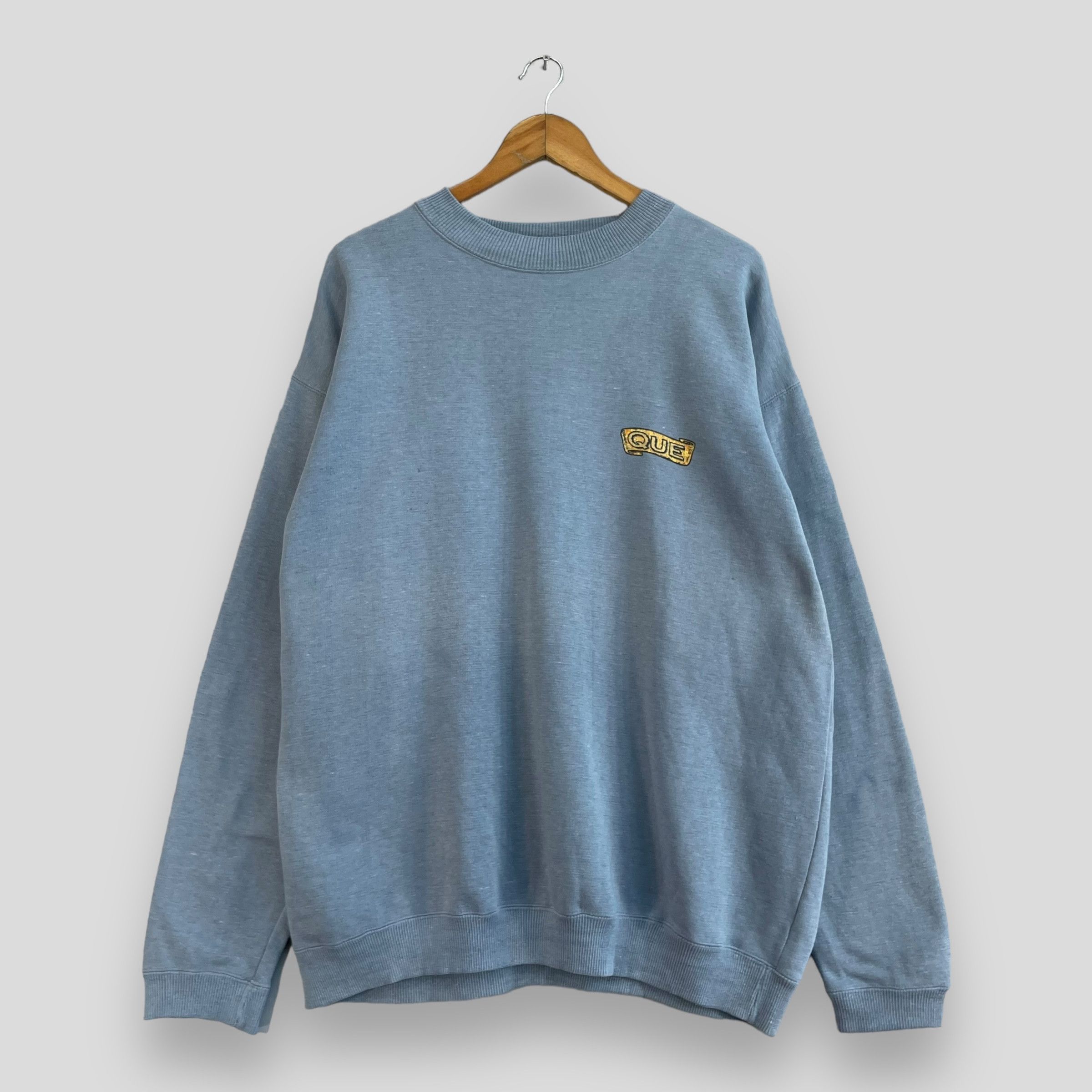 Vintage Vintage QUE Hawaiian Beach Surfing Printed Sweatshirt Size US L / EU 52-54 / 3 - 6 Thumbnail