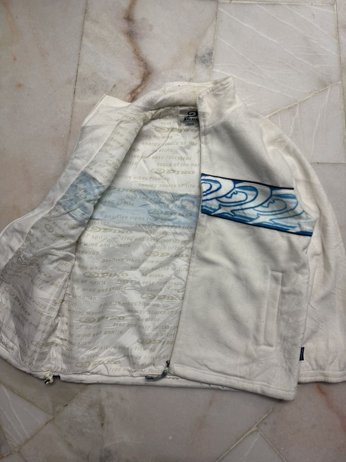 Japanese Brand VINTAGE 90's PIKO SHERPA HAWAIIAN LONGBOARD WEAR INSANE Size US M / EU 48-50 / 2 - 9 Thumbnail