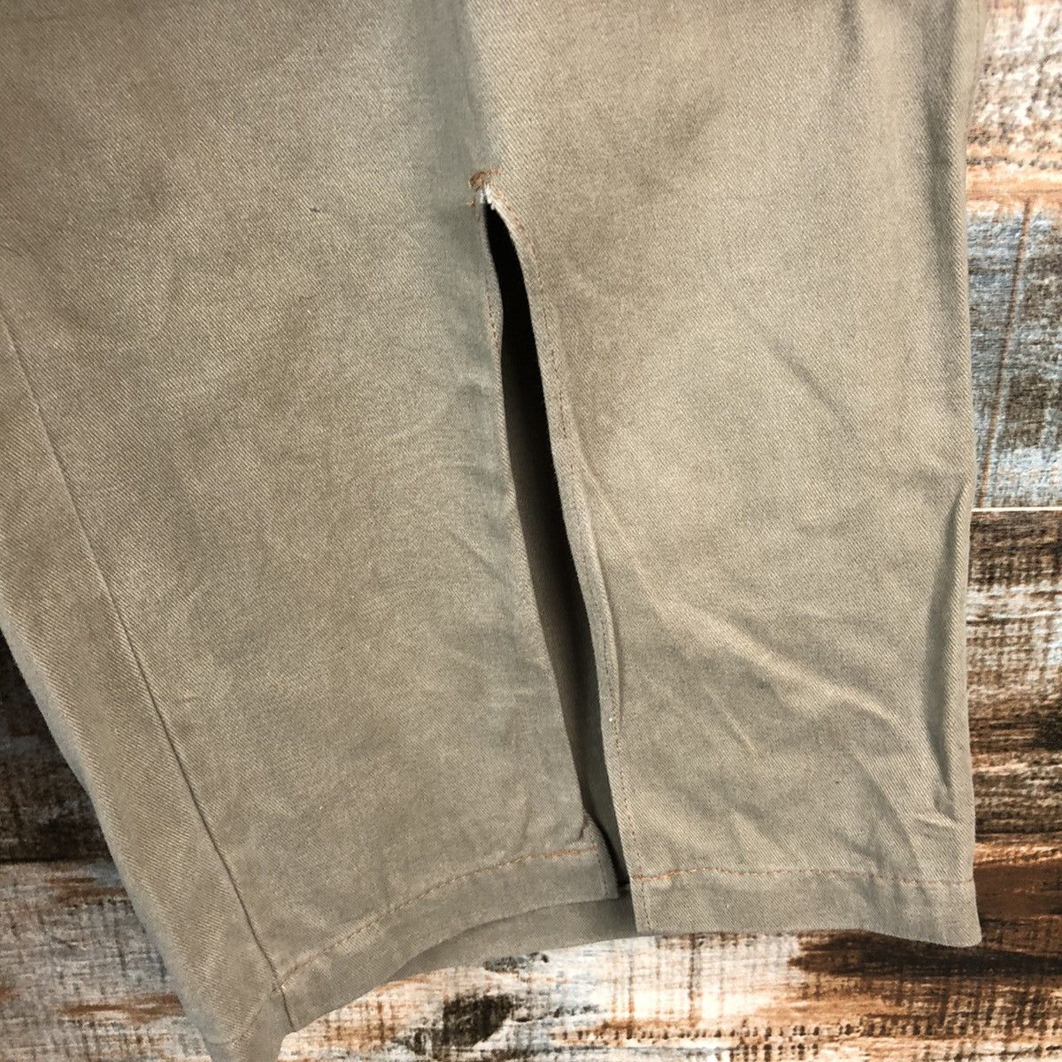 Japanese Brand Japanese Brand Brown Cargo Multipocket Pants #A2420 Size US 35 - 14 Thumbnail