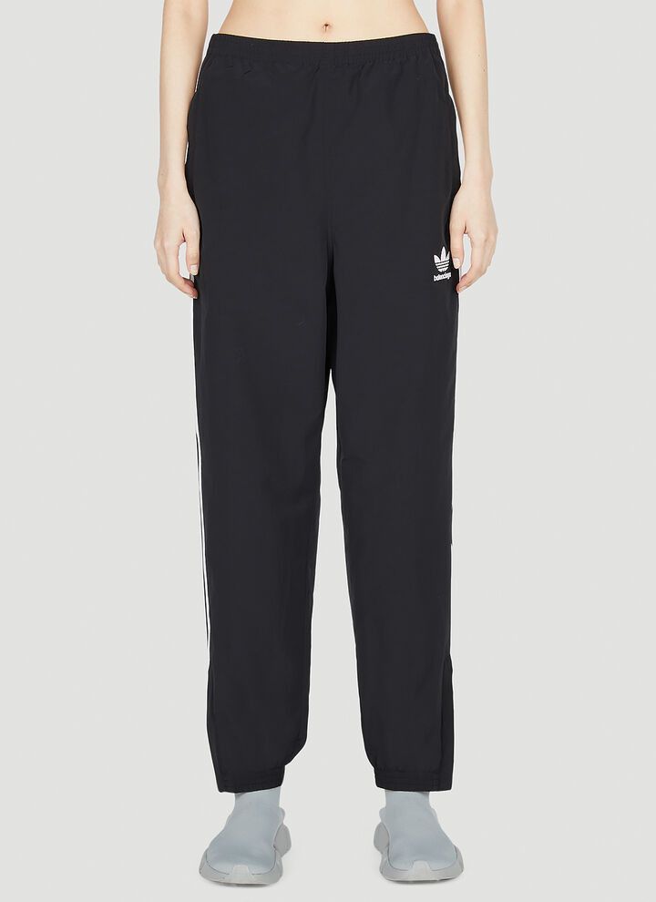 Adidas × Balenciaga o1la1rc1a0924 Regular Tracksuit Pants in Black/White Size 28" / US 6 / IT 42 - 1 Thumbnail