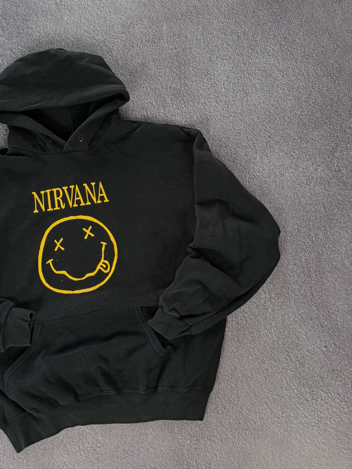 Band Tees Vintage Nirvana Smile Grunge Band Hoodie Size US XL / EU 56 / 4 - 5 Thumbnail
