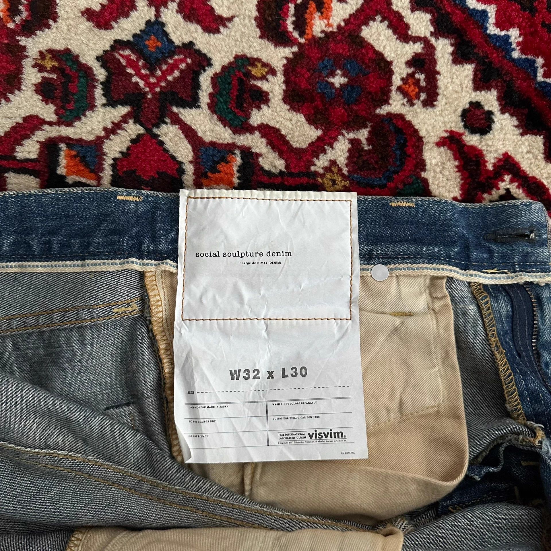 Visvim visvim 12ss 04D6 jeans w32 l30 Size US 32 / EU 48 - 7 Thumbnail