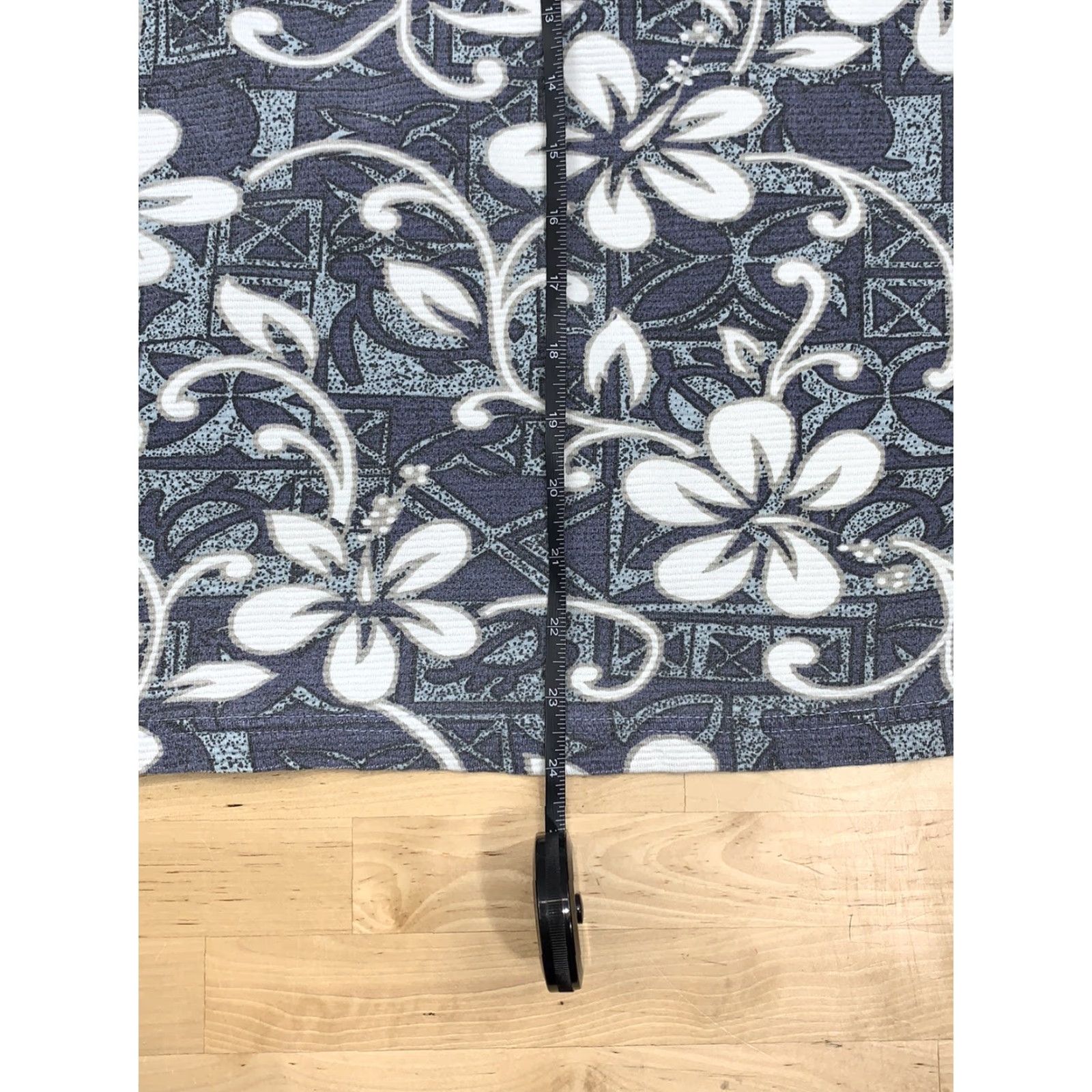 Ocean Pacific Ocean Pacific OP Polo Floral Blue XL Short Sleeve Beach Casual Polo Shirt Men Size US XL / EU 56 / 4 - 4 Thumbnail