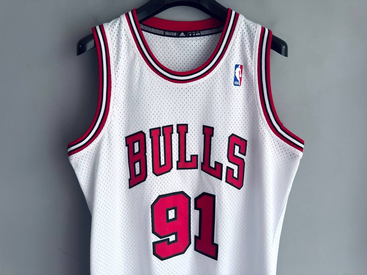 Adidas Adidas NBA Chicago Bulls Basketball Jersey #91 RODMAN Size M Size US M / EU 48-50 / 2 - 3 Thumbnail
