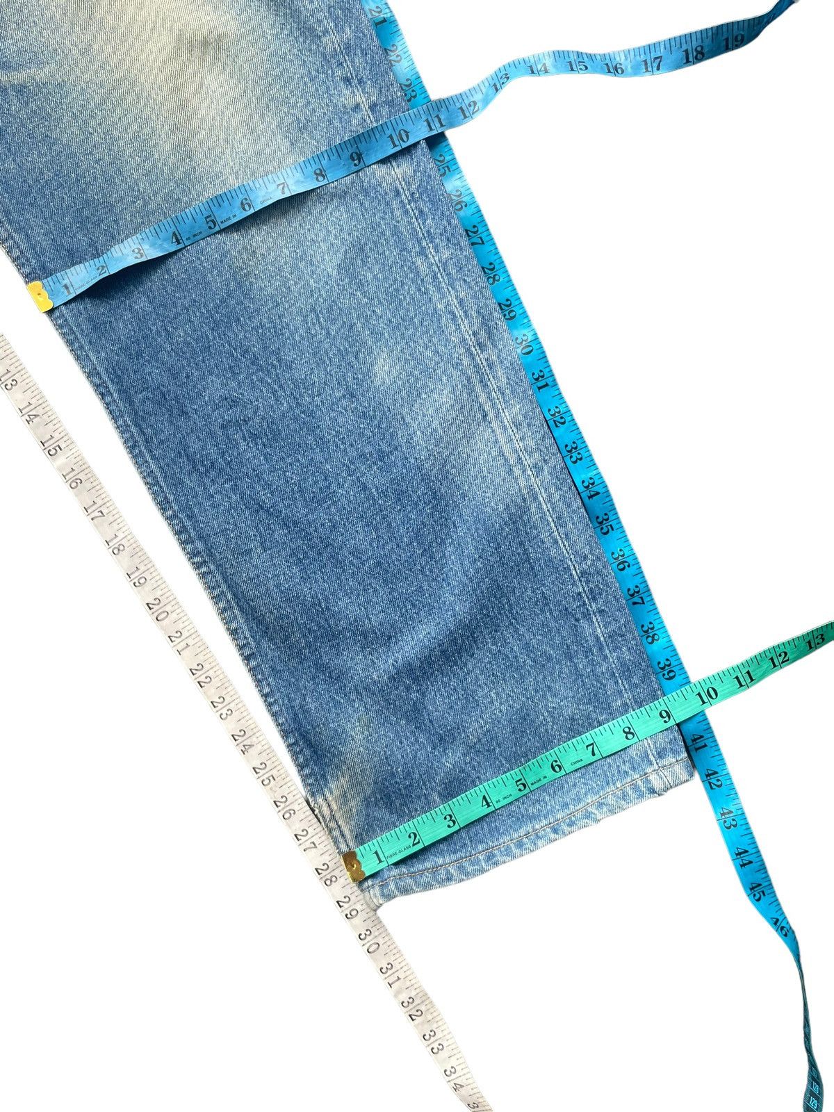 Levi's Vintage 1994 Levis 501 e Faded Denim Size US 39 - 12 Thumbnail