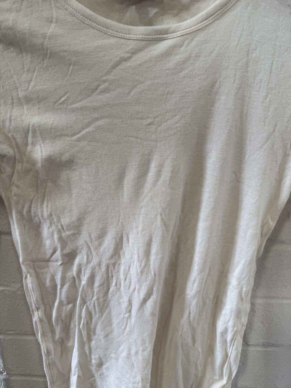 Designer Soft White Long-Sleeve T-Shirt Size S / US 4 / IT 40 - 4 Thumbnail