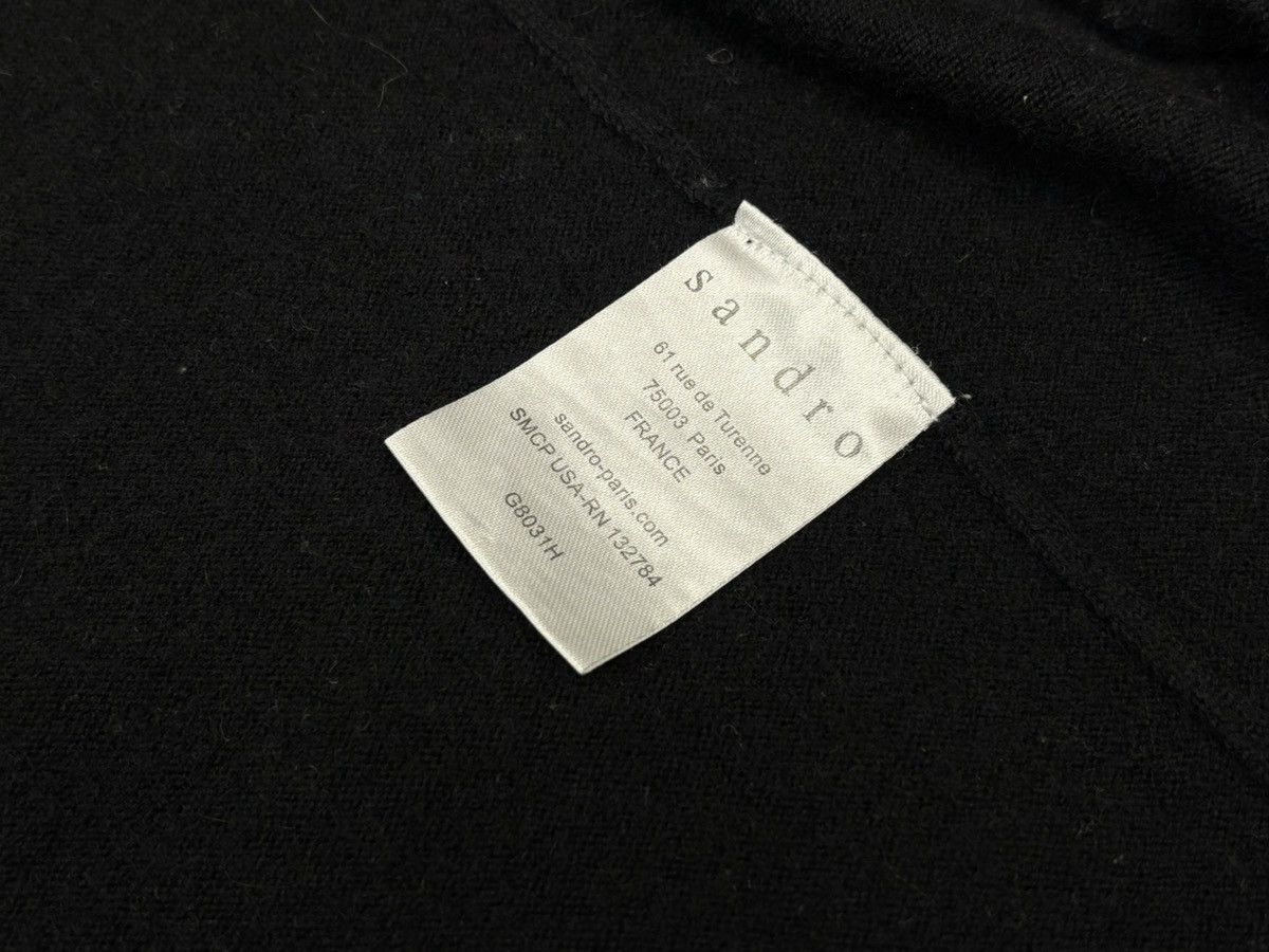 Sandro SANDRO PARIS WOMEN MERINO WOOL CARDIGAN AVANT GARDE SIZE 3 L Size L / US 10 / IT 46 - 9 Thumbnail