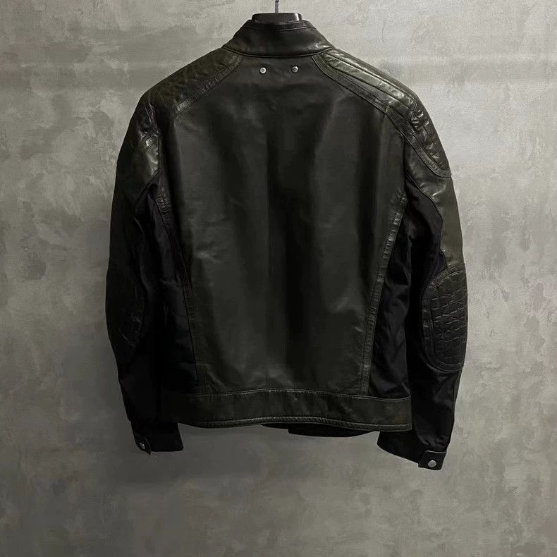 Louis Vuitton Louis Vuitton Checkered leather in black cowhide jacket Size US M / EU 48-50 / 2 - 2 Thumbnail
