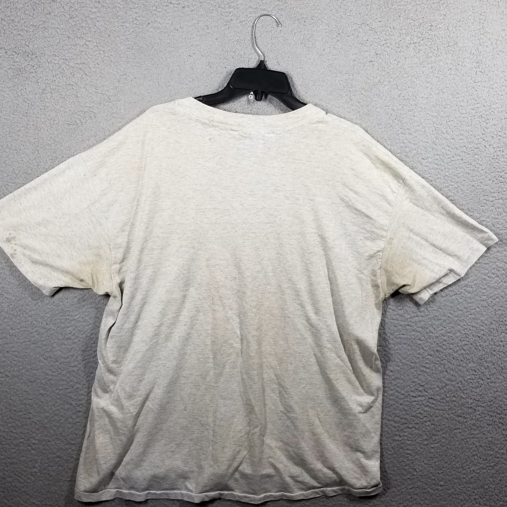 Hanes Vintage Chevy Shirt Mens Extra Large Gray Old Chevys Never Die 50/50 USA 90s Size US XL / EU 56 / 4 - 2 Thumbnail