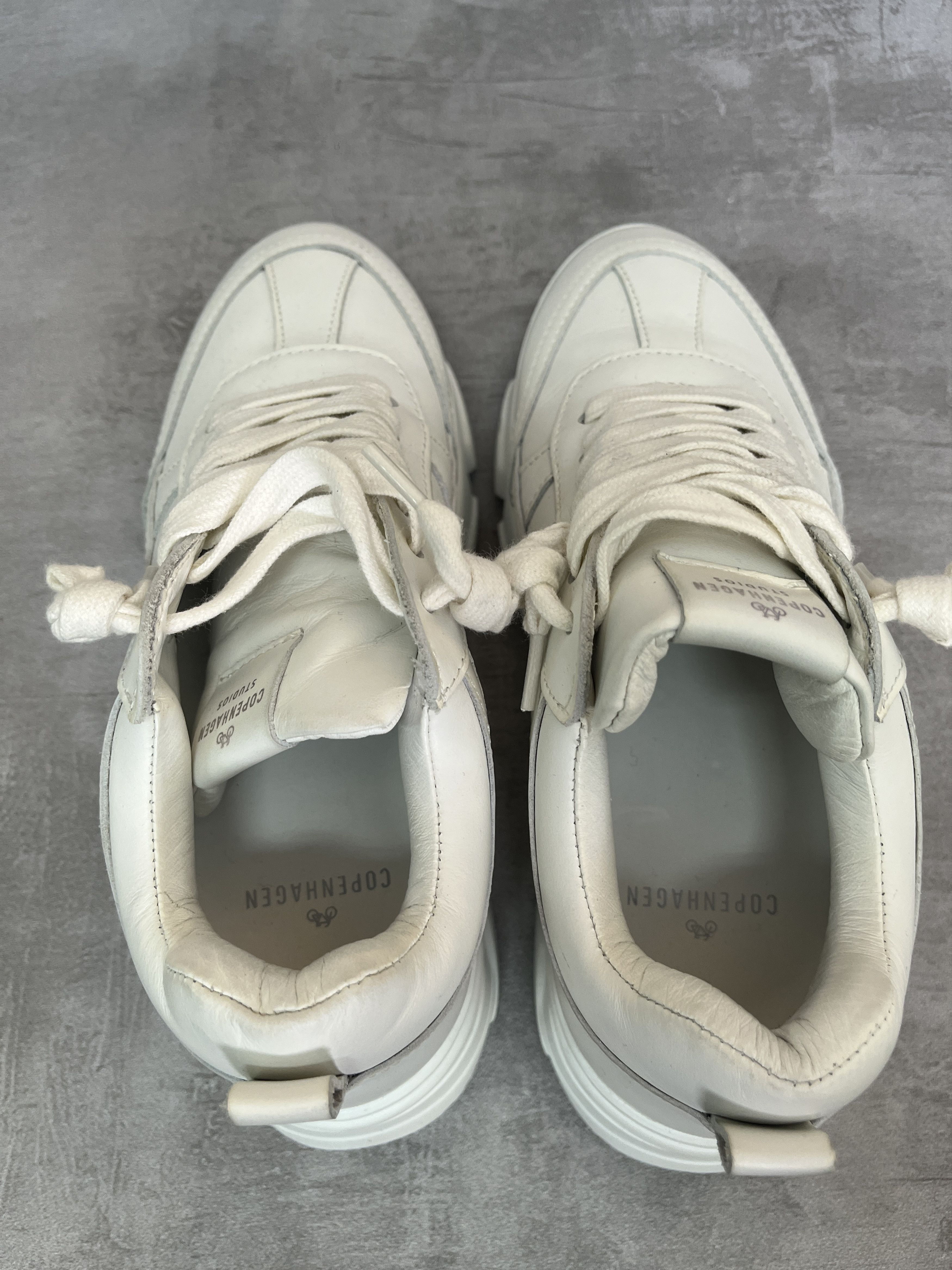 COPENHAGEN STUDIOS Copenhagen Studios CPH60 Vitello White Sneakers Size US 6 / IT 36 - 2 Thumbnail
