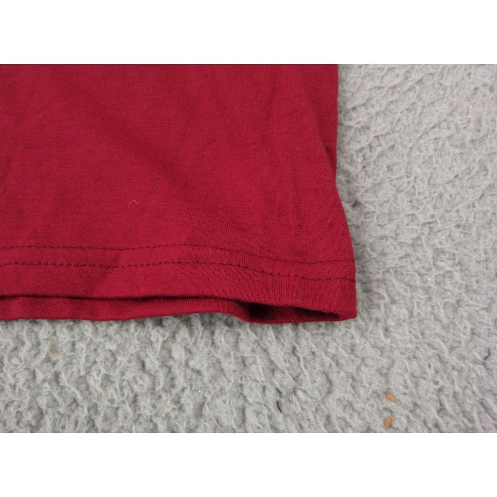 Fruit Of The Loom Vintage Fruit of the Loom Shirt XL Red Mens Size Classic Size US XL / EU 56 / 4 - 4 Thumbnail