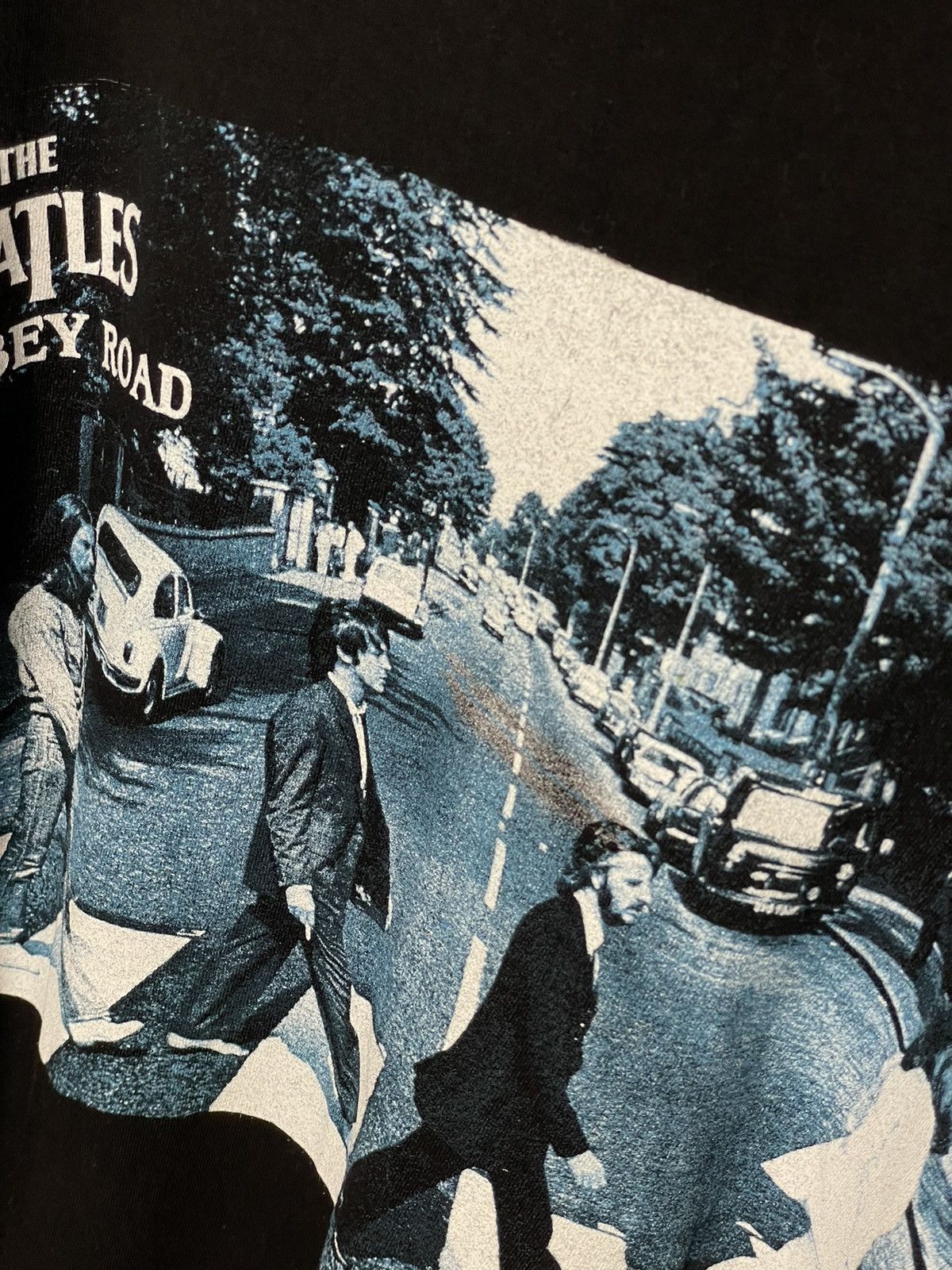 Band Tees × Vintage Vintage 90s The Beatles Abbey Road Tshirt Size US L / EU 52-54 / 3 - 9 Thumbnail