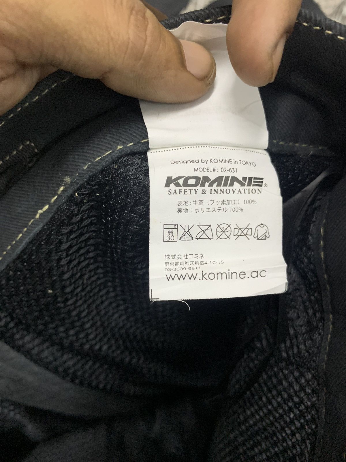 Leather 🔥RARE🔥KOMINE BIKER LEATHER PANT LIKE NEW Size US 30 / EU 46 - 8 Thumbnail