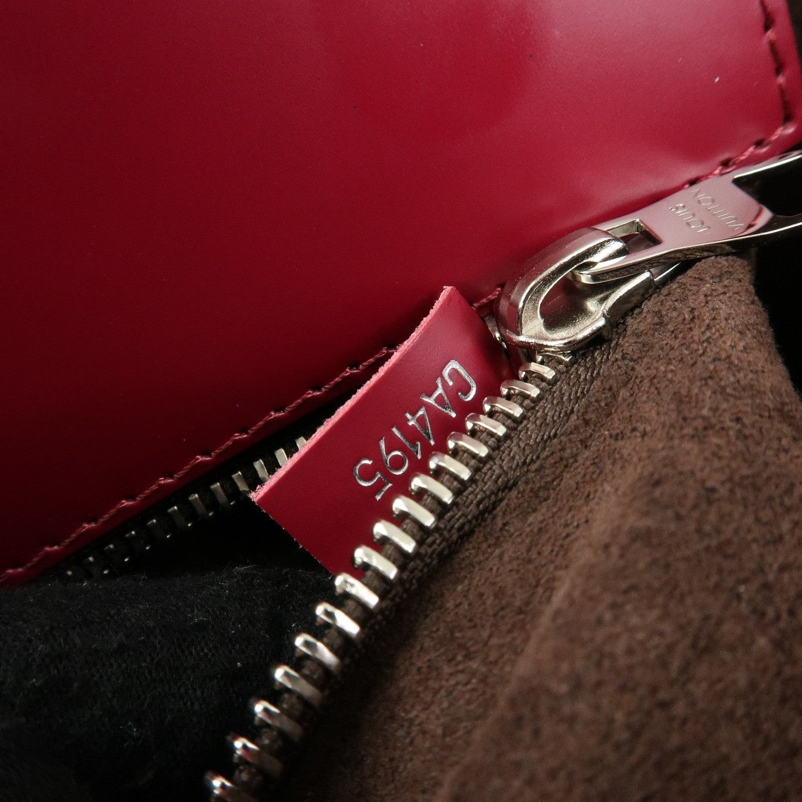 Louis Vuitton Louis Vuitton Epi Phenix PM Satchel Red Size ONE SIZE - 8 Thumbnail