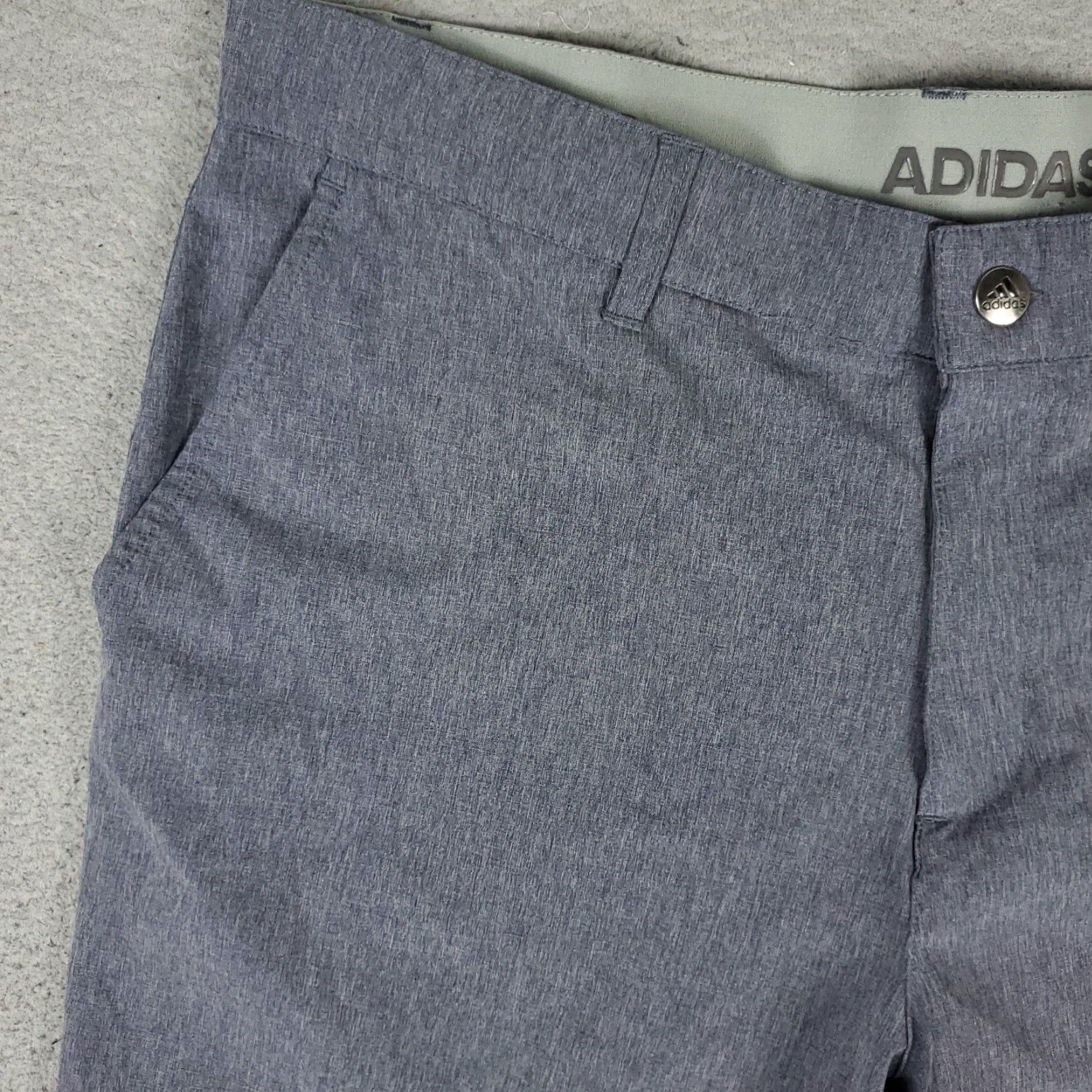 Adidas Adidas Shorts Mens Size 34 Gray Golf Casual Slash Pockets Flat Front Chino Size US 34 / EU 50 - 2 Thumbnail