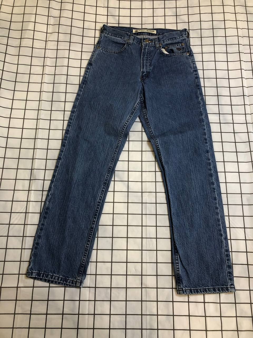 Harley Davidson Harley-Davidson Vintage Relaxed Leg Jeans Size US 28 / EU 44 - 1 Thumbnail