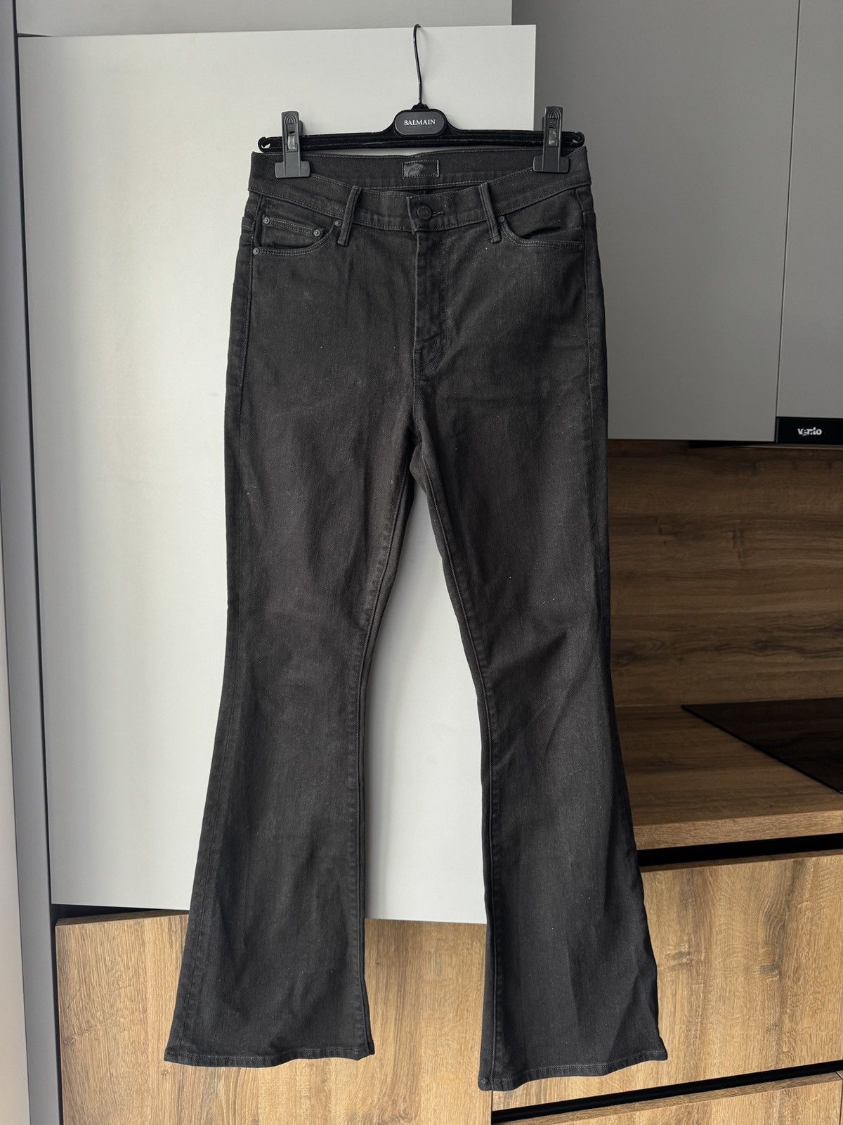 MOTHER Mother The Insider Cropped High-rise Bootcut Jeans Size 29" - 5 Thumbnail
