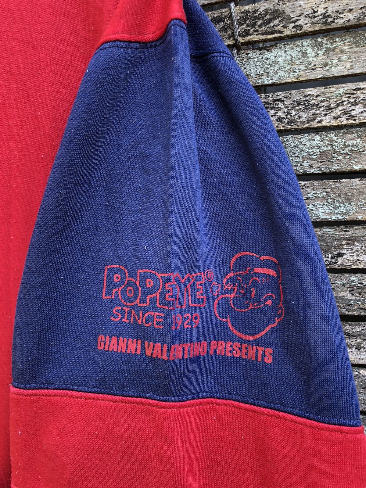 Vintage Vintage 90s Popeye X Gianni Valentino Crewneck Sweatshirt Size US XL / EU 56 / 4 - 9 Thumbnail